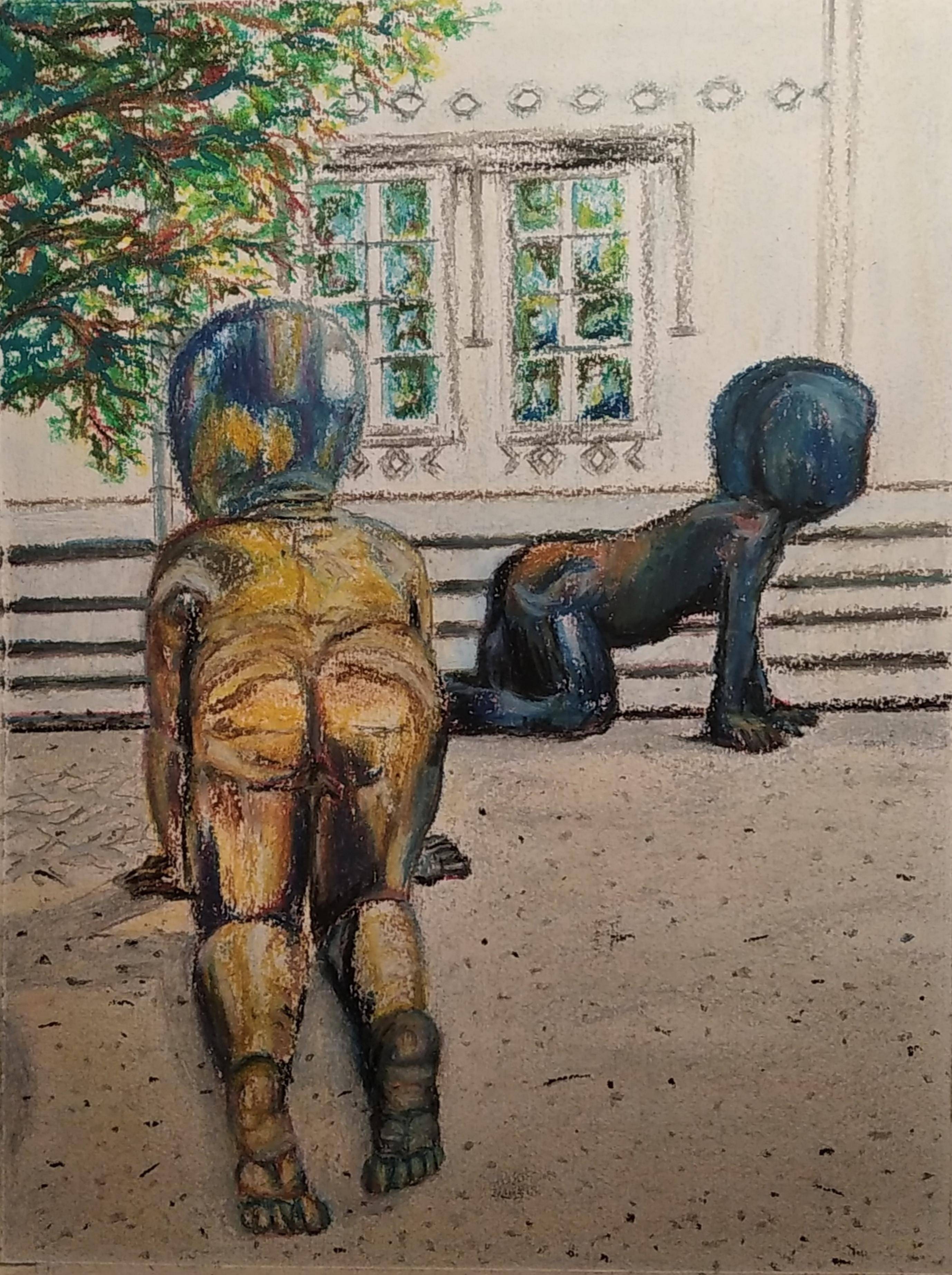 „Giant Babies“ – David Cerný. Matteo Lecci