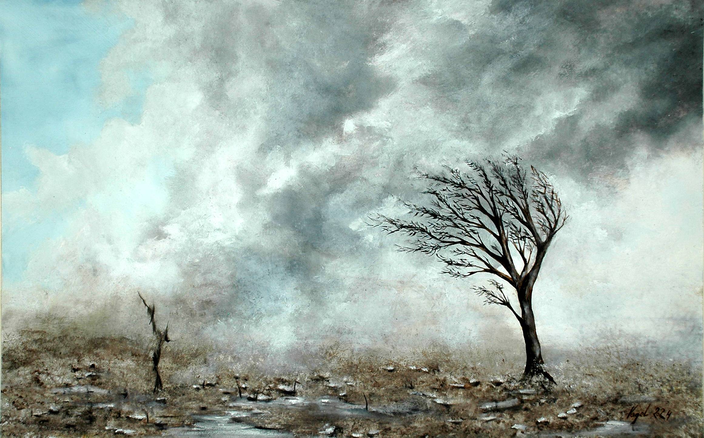 Tempête à L'est. Pierre Vogel