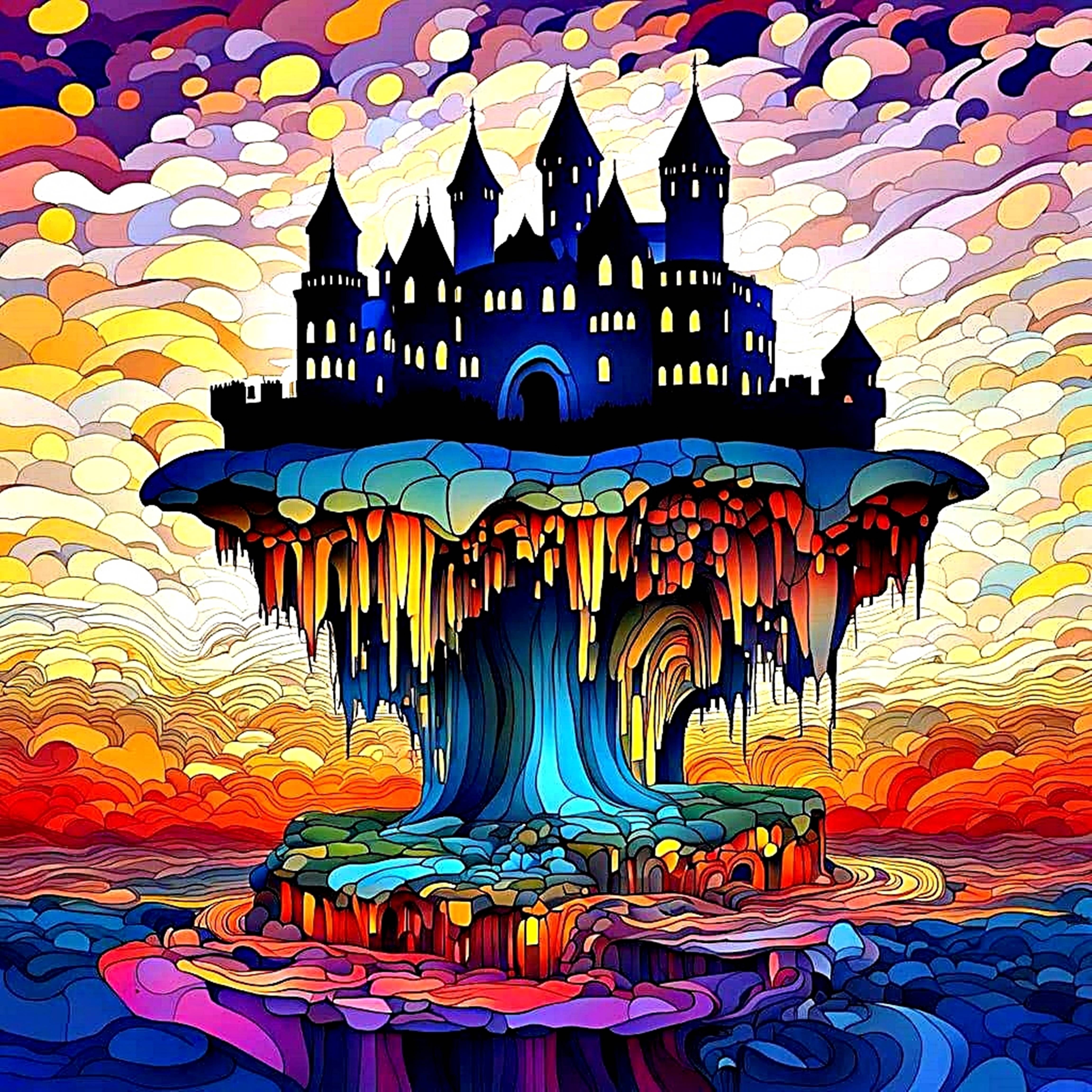 Castle on Pinnacle 1. 