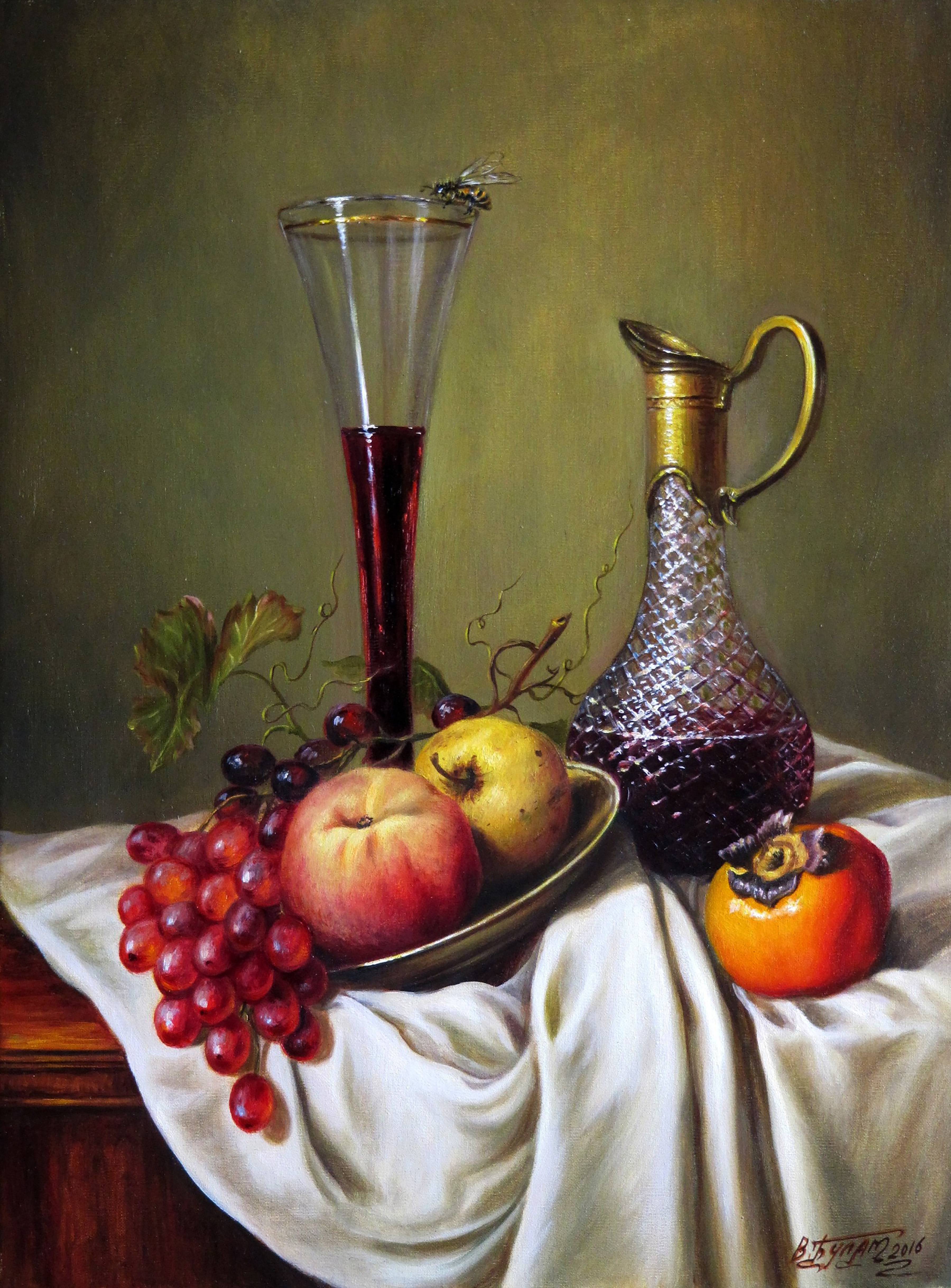 Oil painting Good August. 