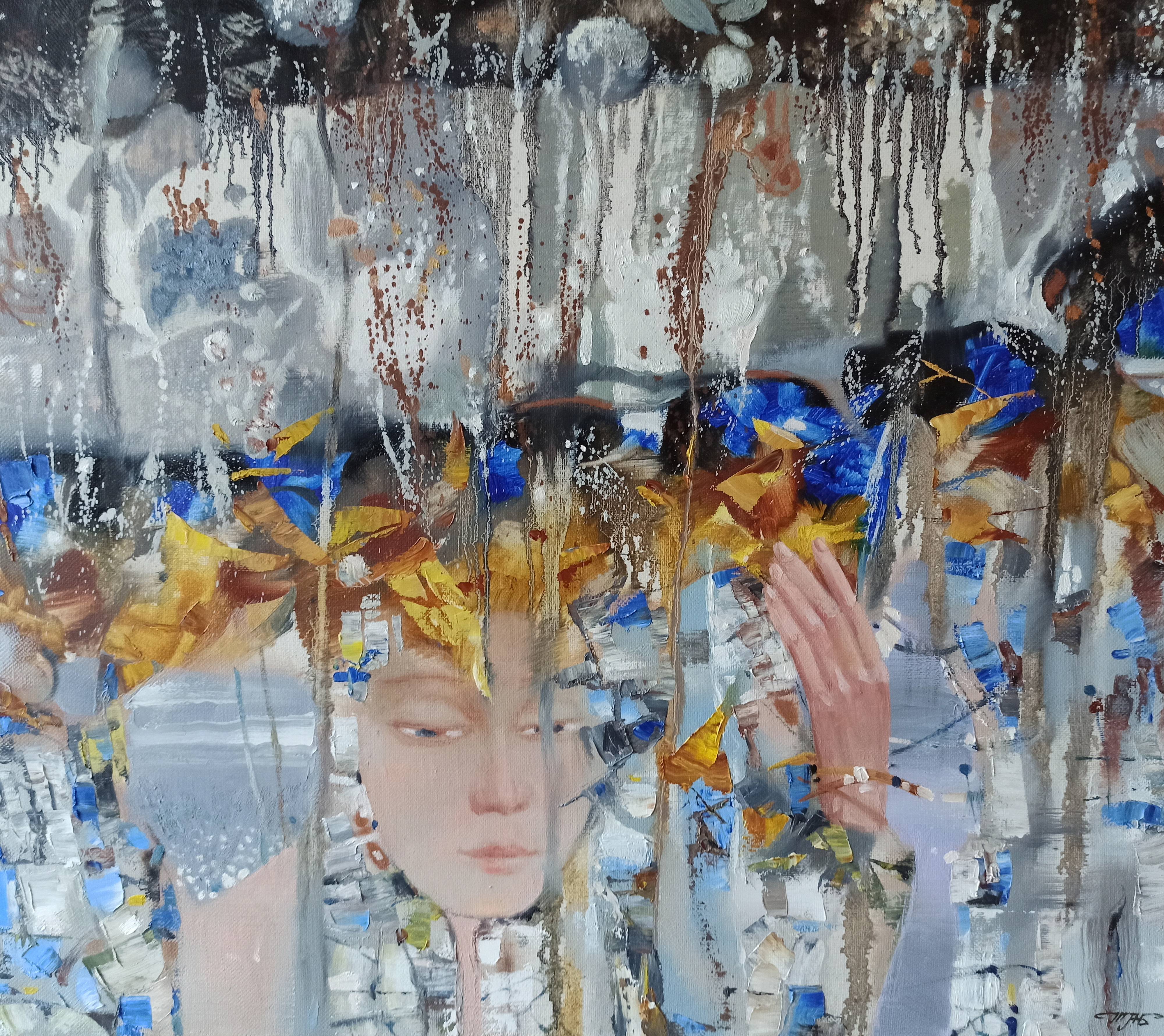 Oil painting Composition. 