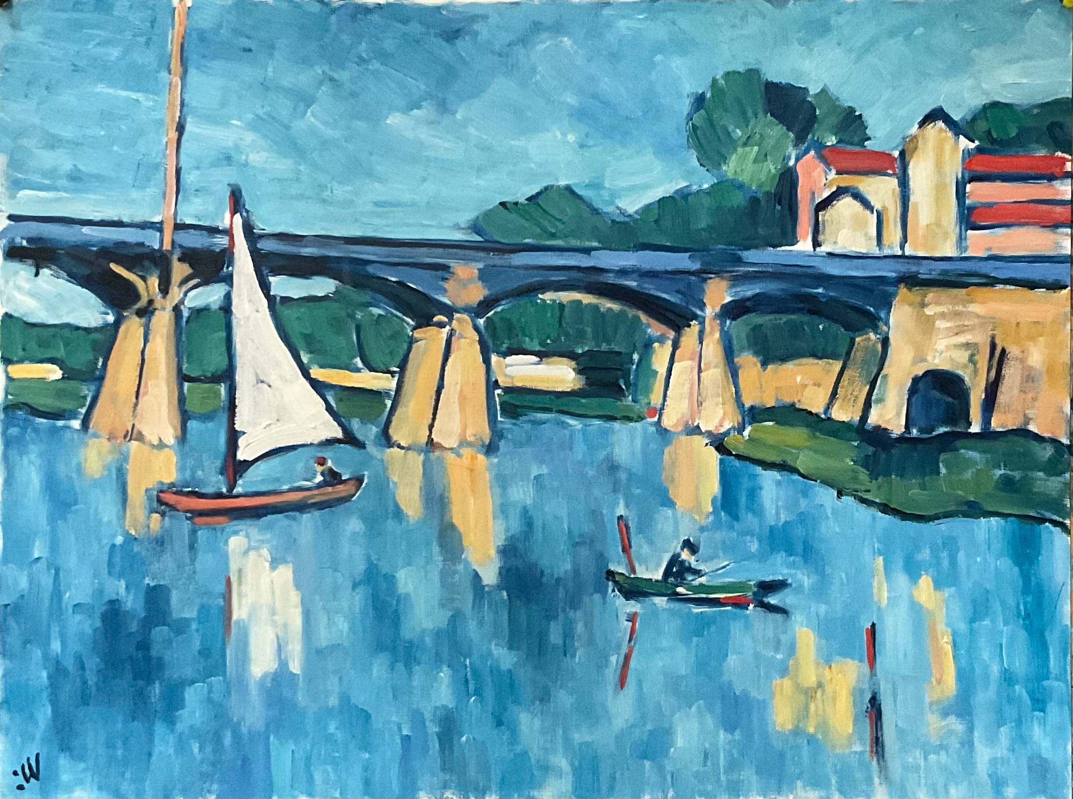 Le Pont de Chatou. Jan Willem Versteeg