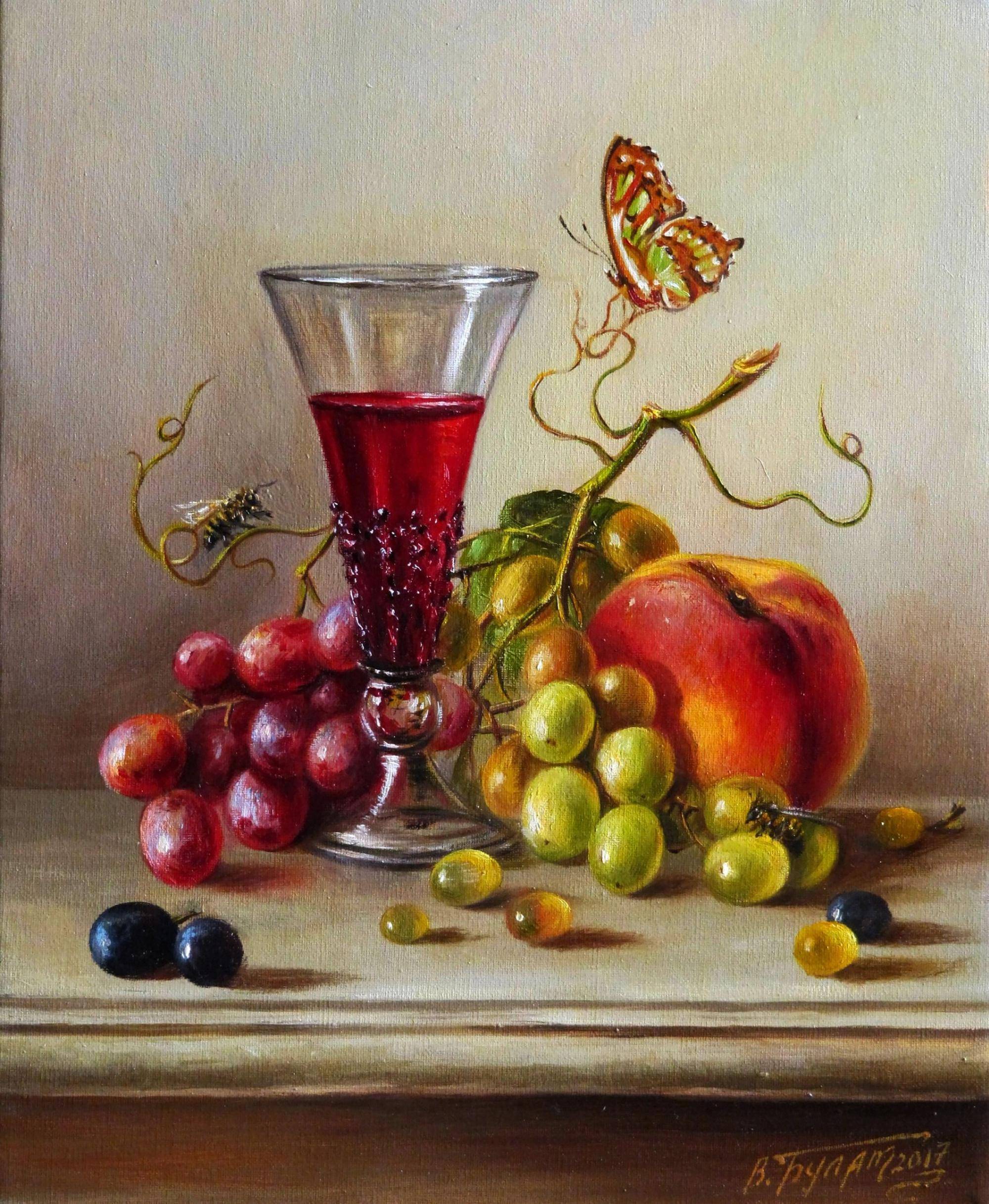 Oil painting Fruity Notes. 