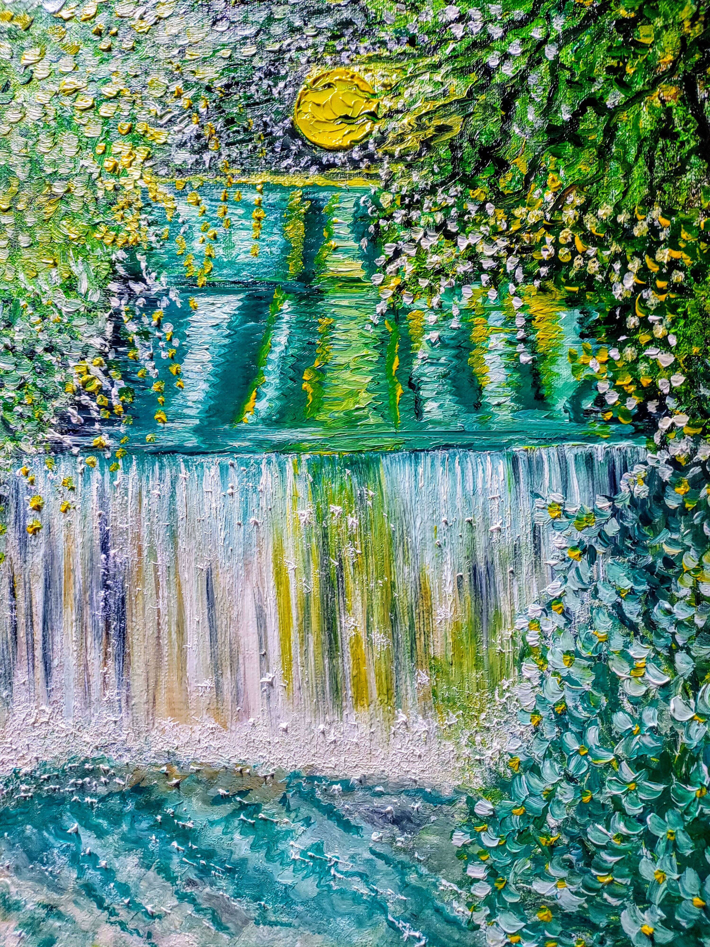 «Pluie de lumière». Rosann