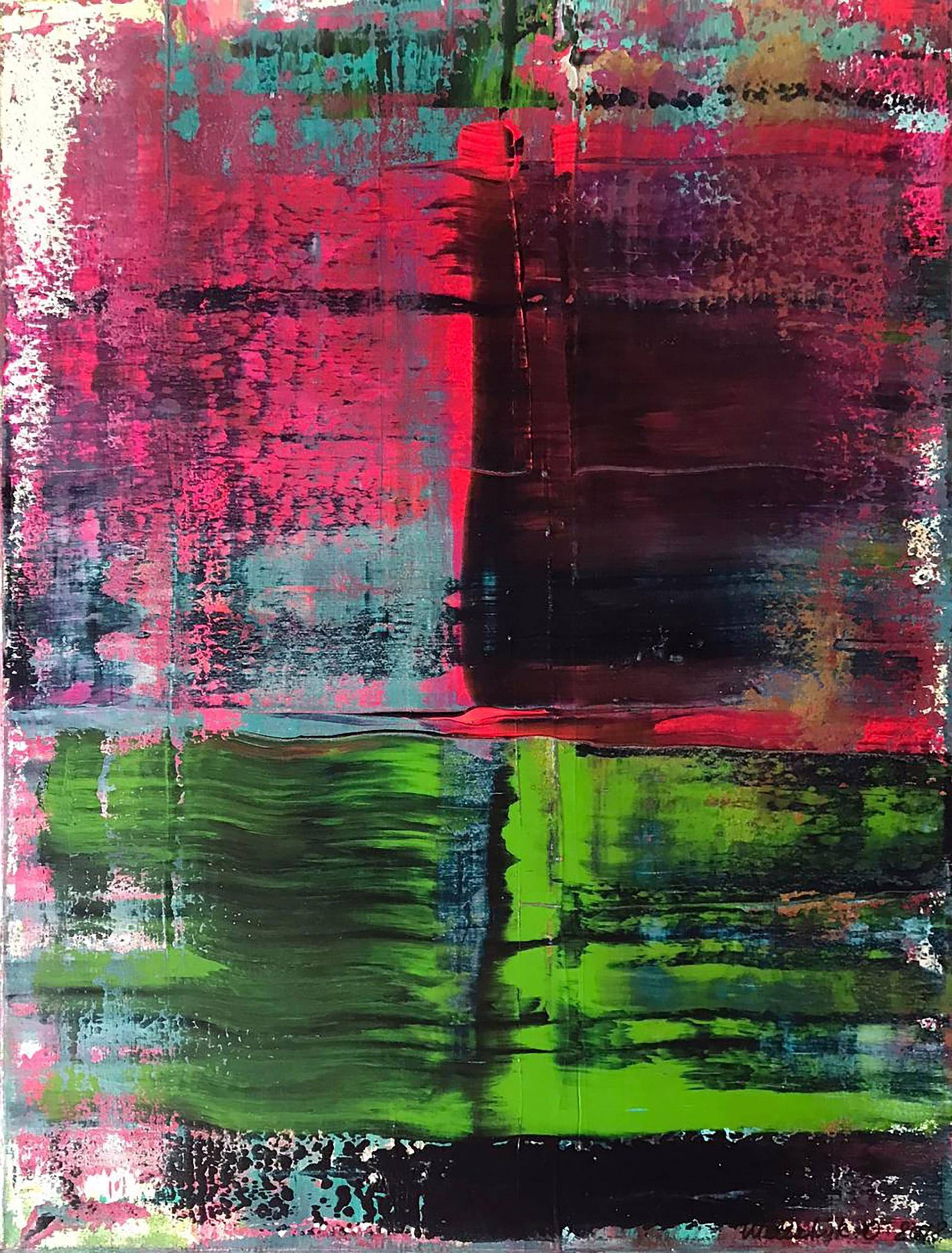 Oil painting Colorful Mood. 