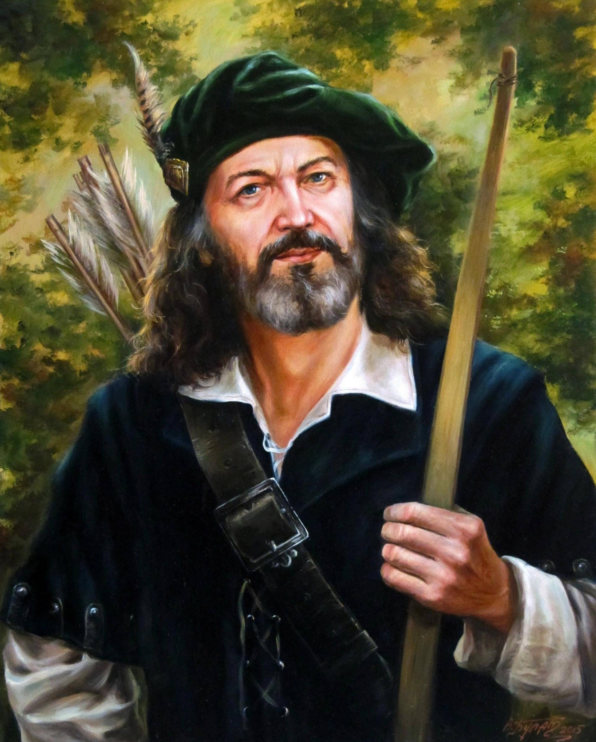 Oil painting Without Fear and Reproach. Ukrainian Vintage