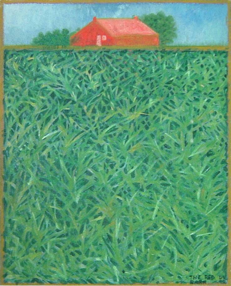 The Red Barn - Version Two. Gerald Shepherd
