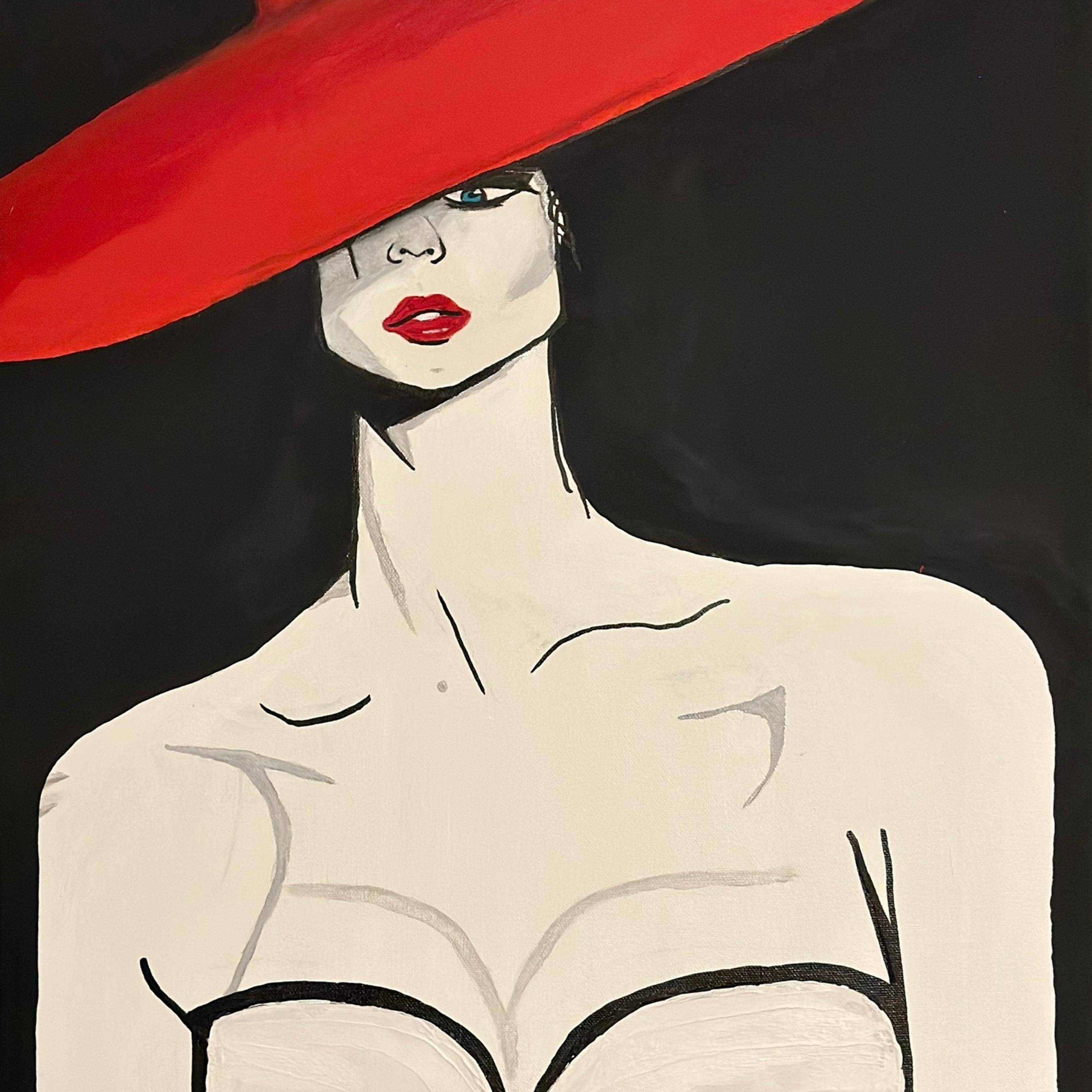 La mujer de Rojo. 