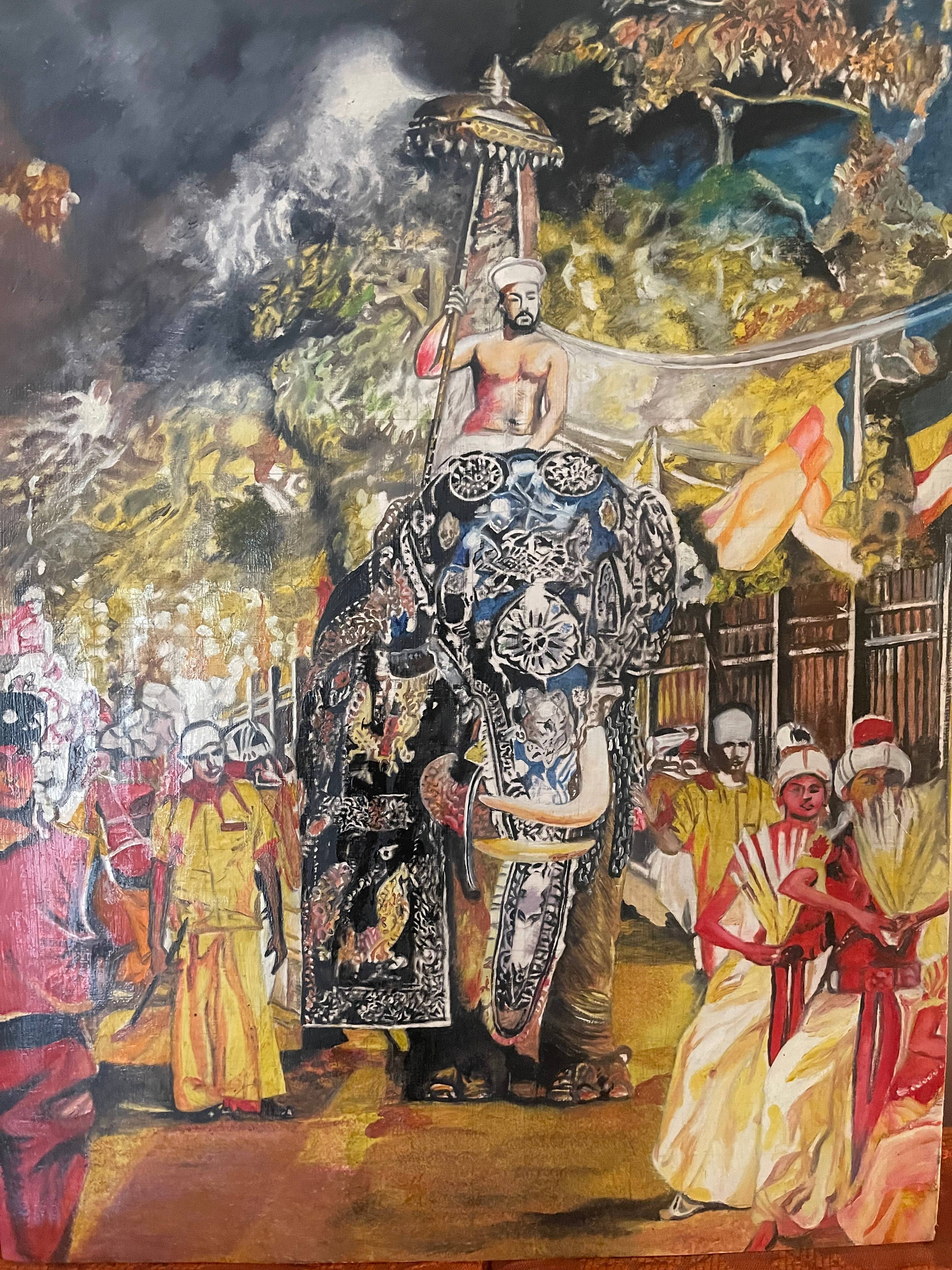 Sri lanka perahera. Susantha Sanjeewa Karunanayaka Pathiranala