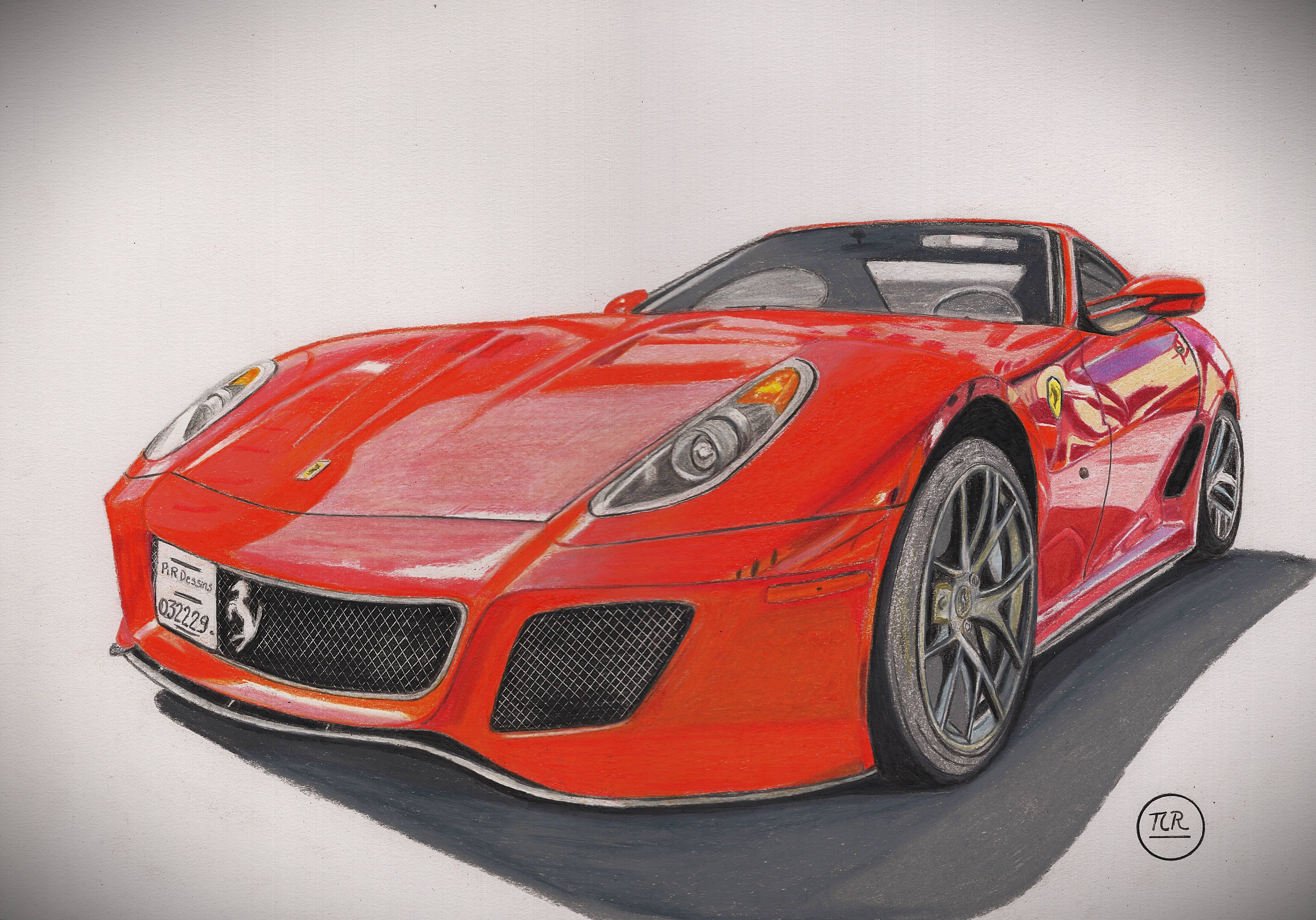 Ferrari 599 gtb Fiorano. 