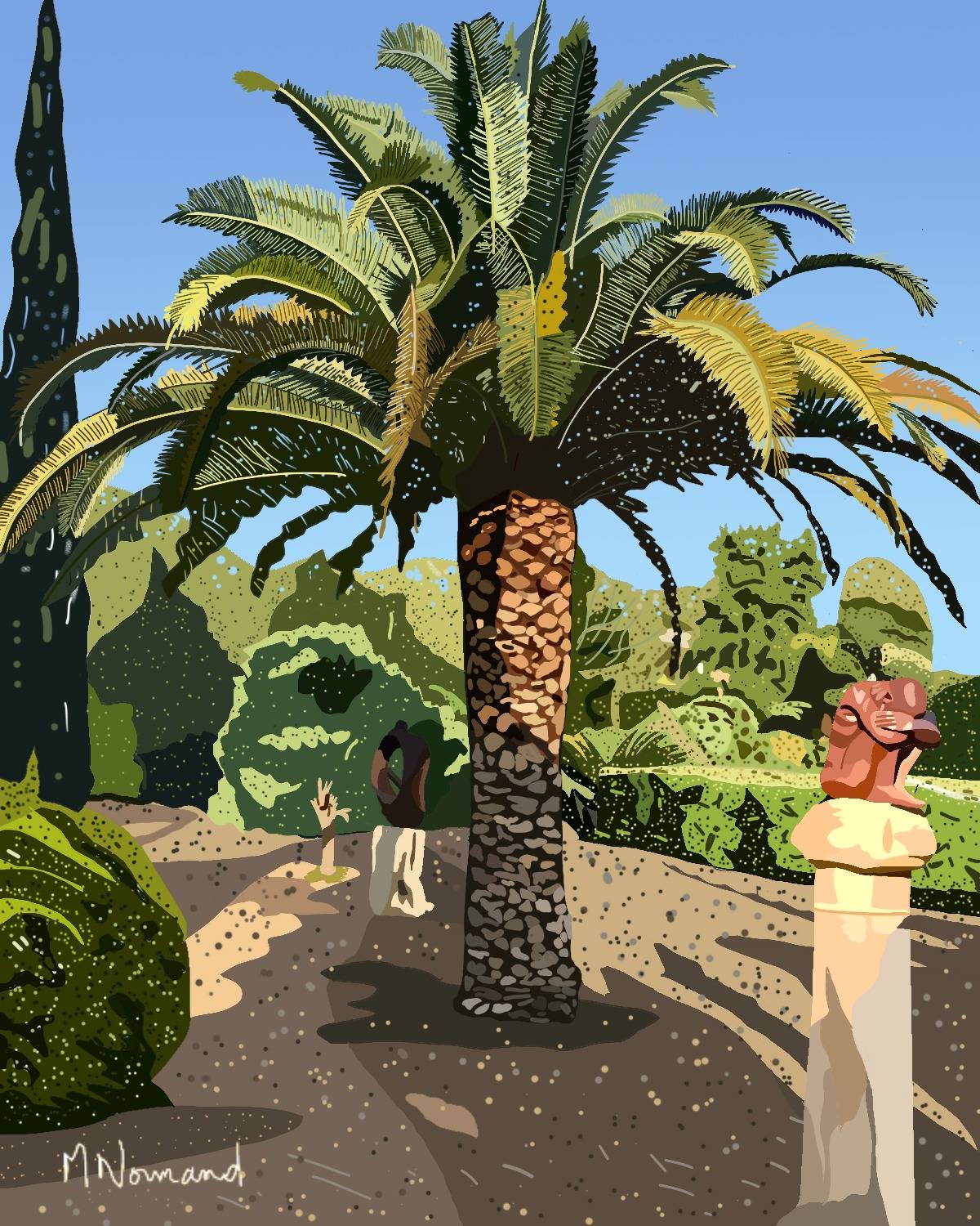 2025-08-19 Le Jardin de Michèle Le Phoenix. 