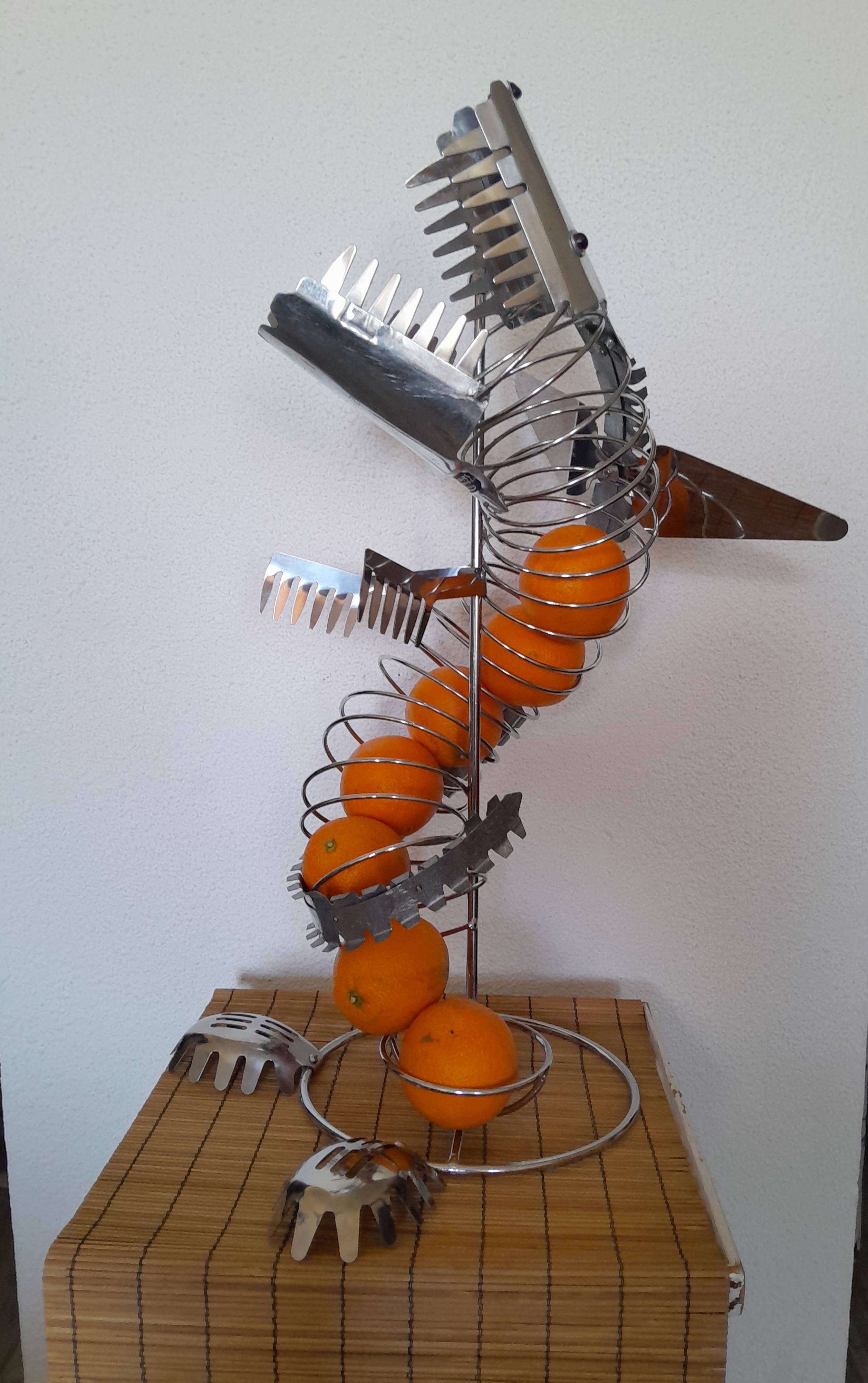 Le dragofruitosaure. Artsolite Créations