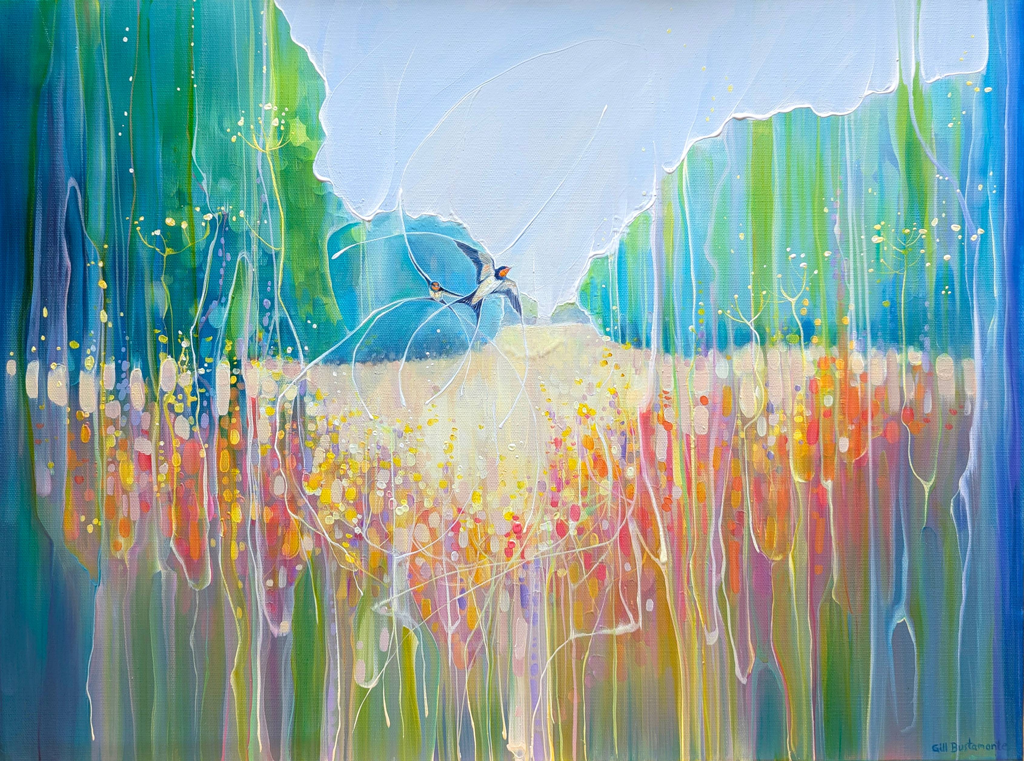 Summer Dance over the Meadow. Gill Bustamante - Artist
