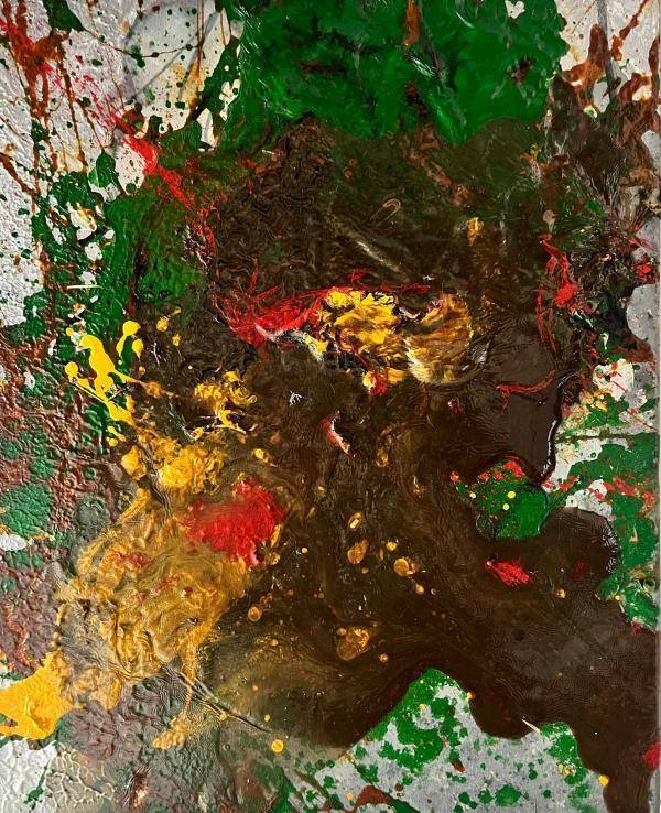 Nebulosa en el Cosmos 2. Juan Carlos González (Abstract Art)