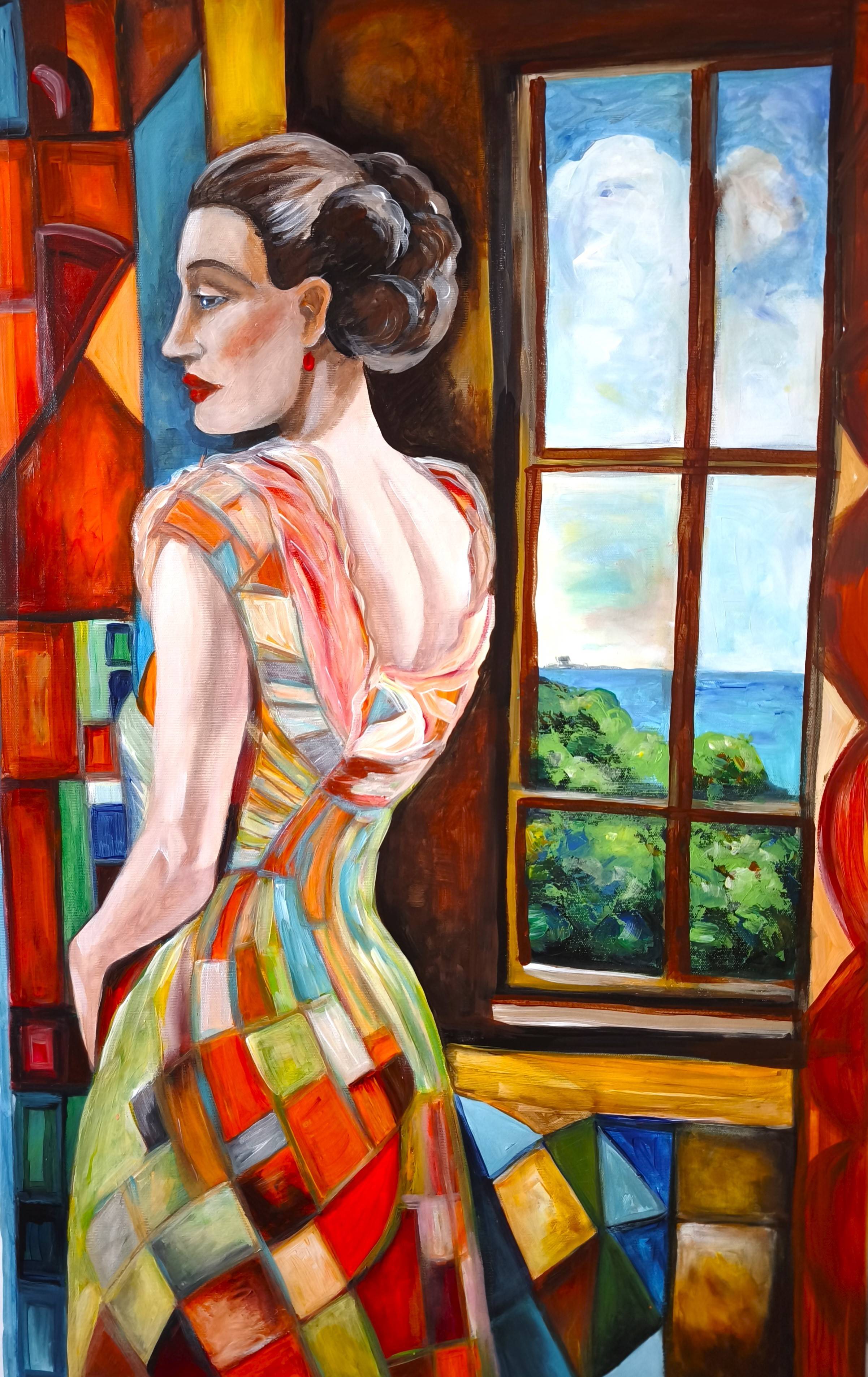 Through the window. Mihai Denis