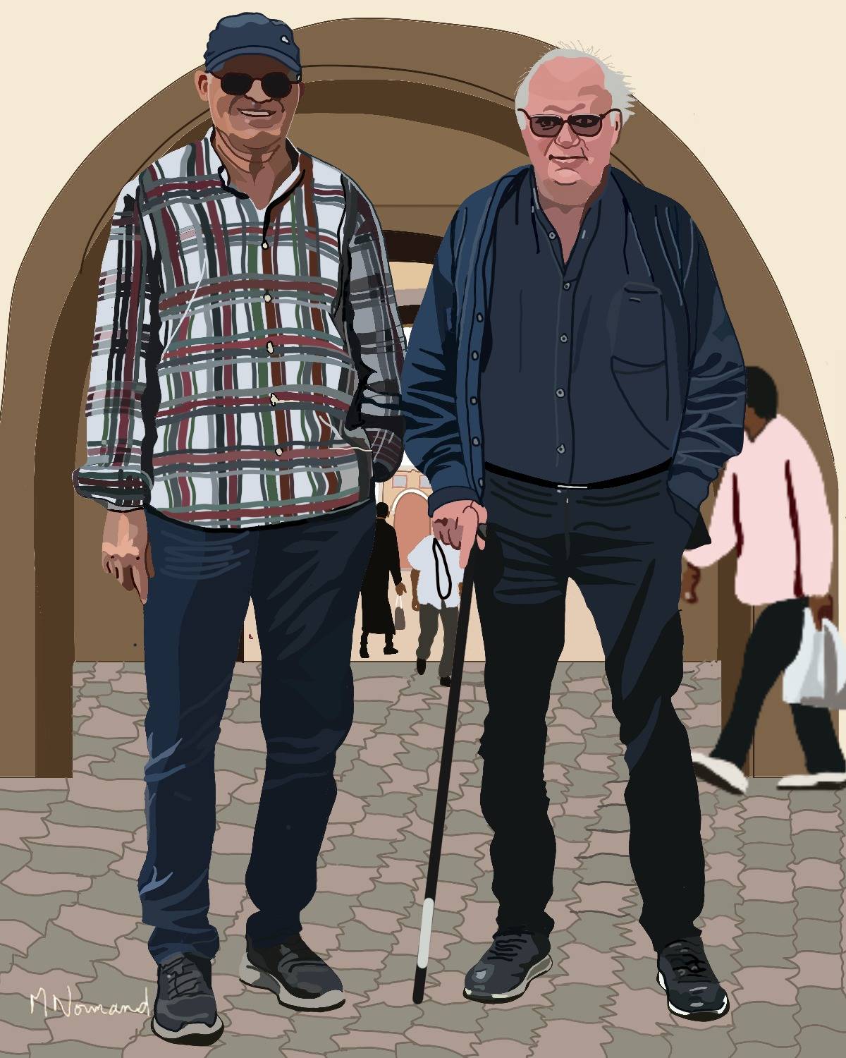 2025-08-31 Maroc - Casablanca Mohammed m et moi. 