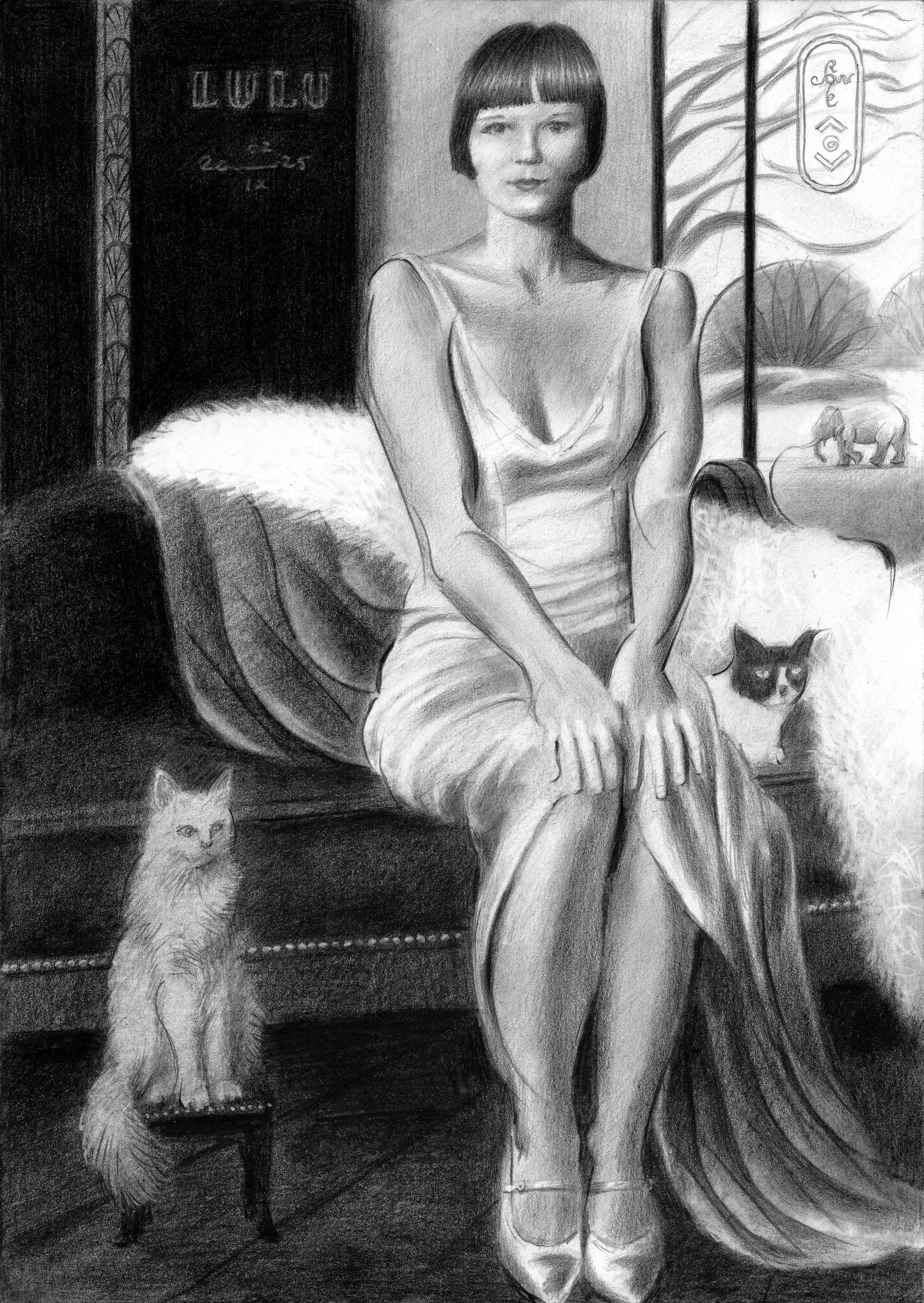 Louise Brooks – 02-09-25. Corné Akkers Kunstwerken