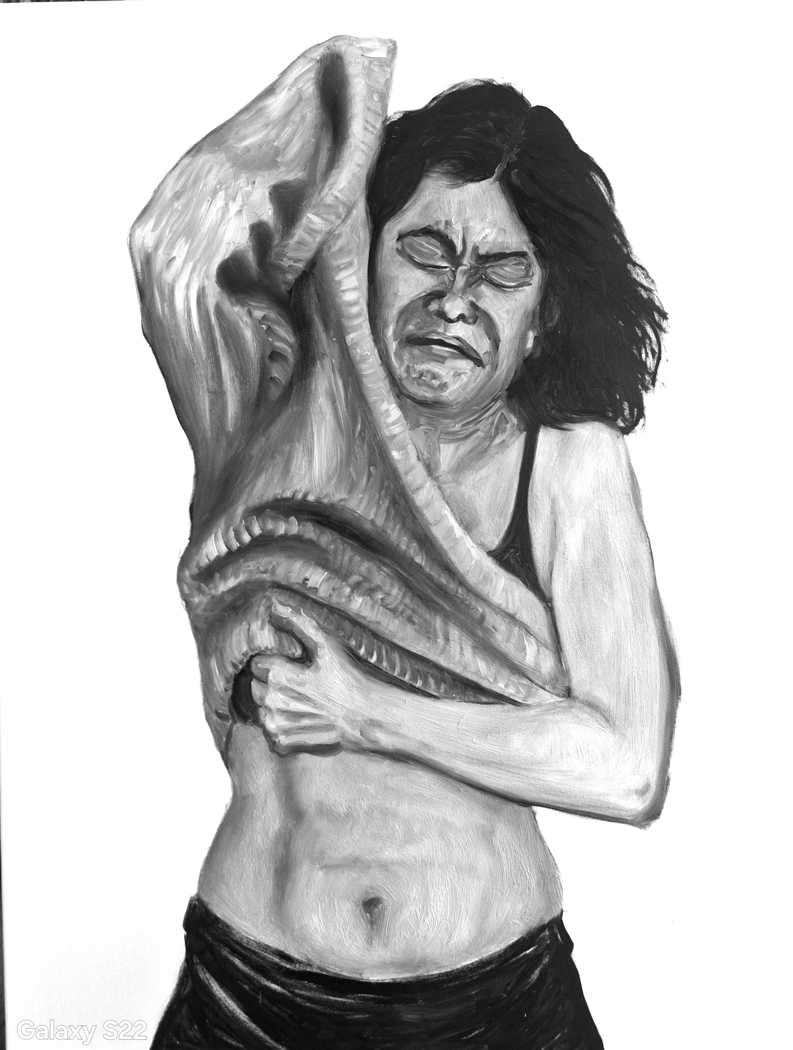 Ekprasis » le dévoilement par le portrait » 2025 /07. Selleret Frédéric