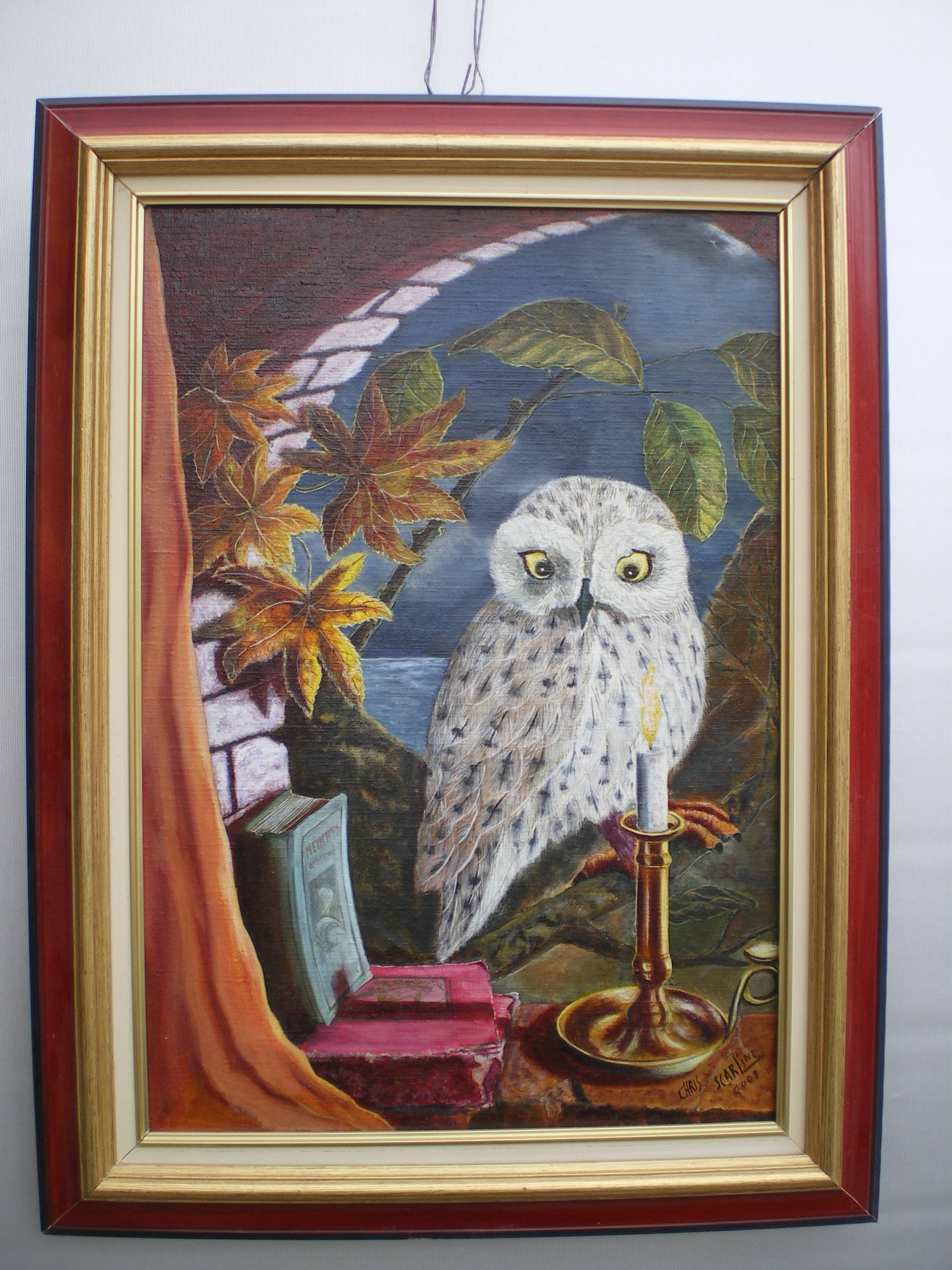 Le hiboux. Christian Scarline