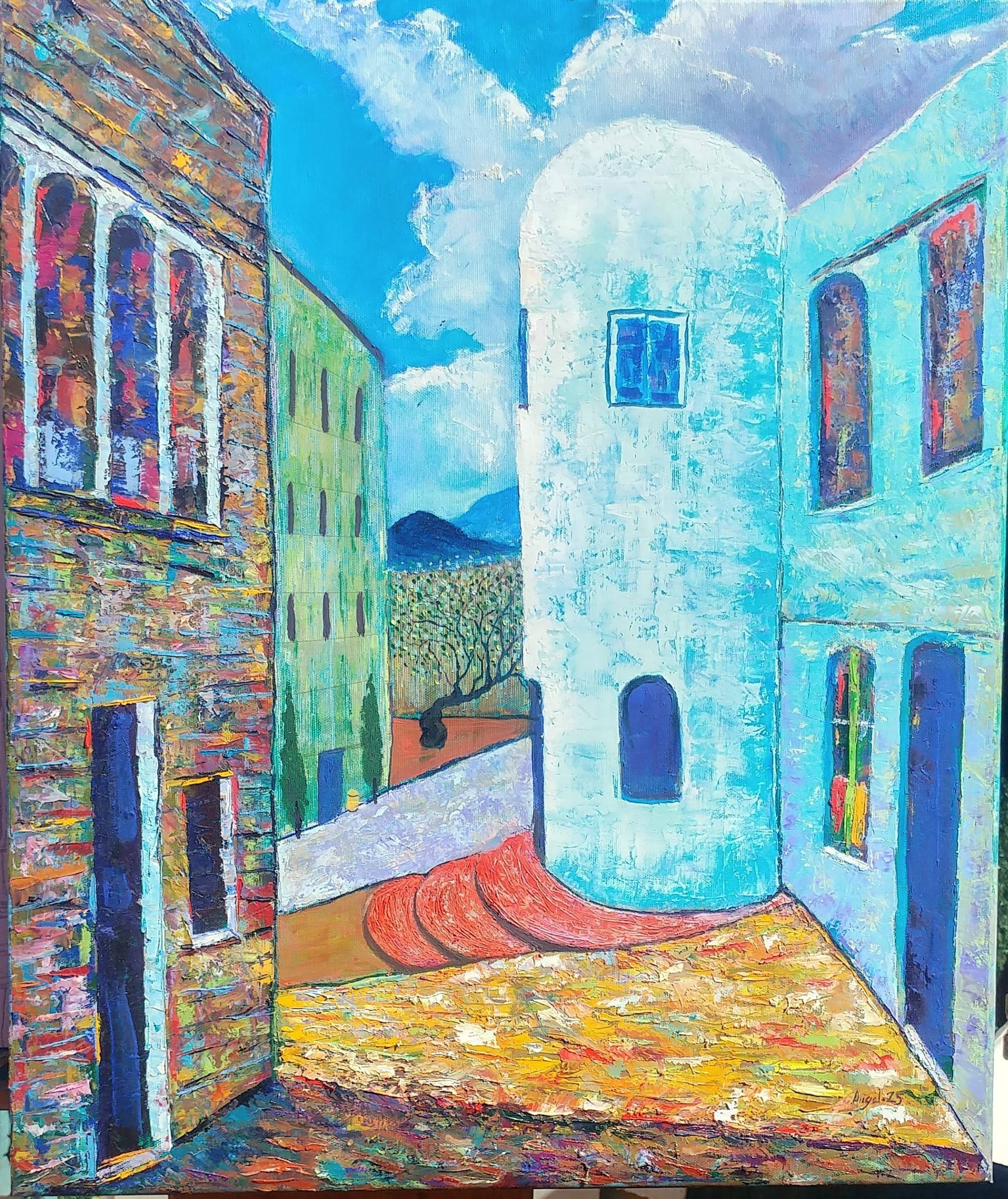 Calles de Mojacar. Almería. 1. Angel Moreno