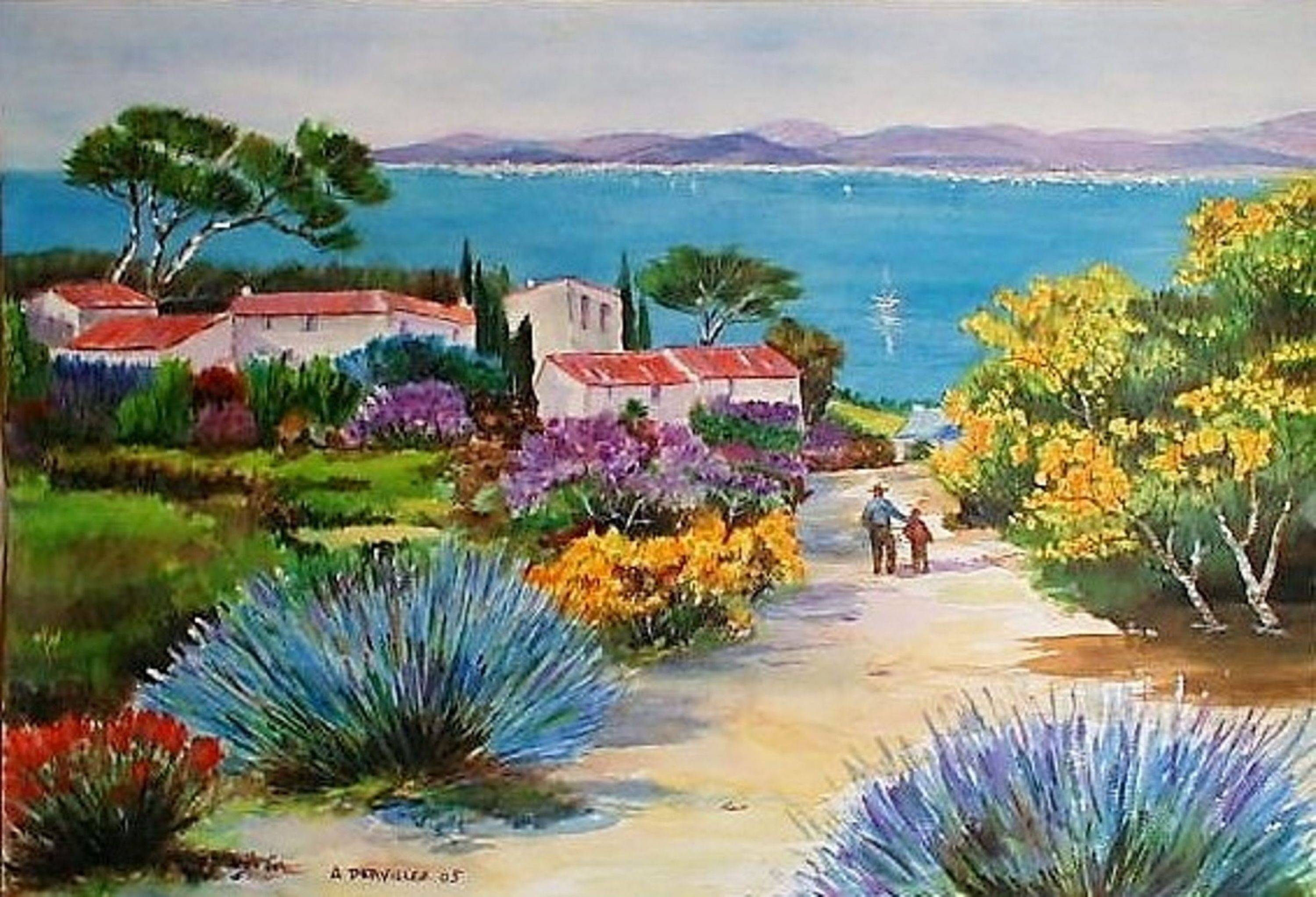 La cöte d'azur. Alain Dervillez