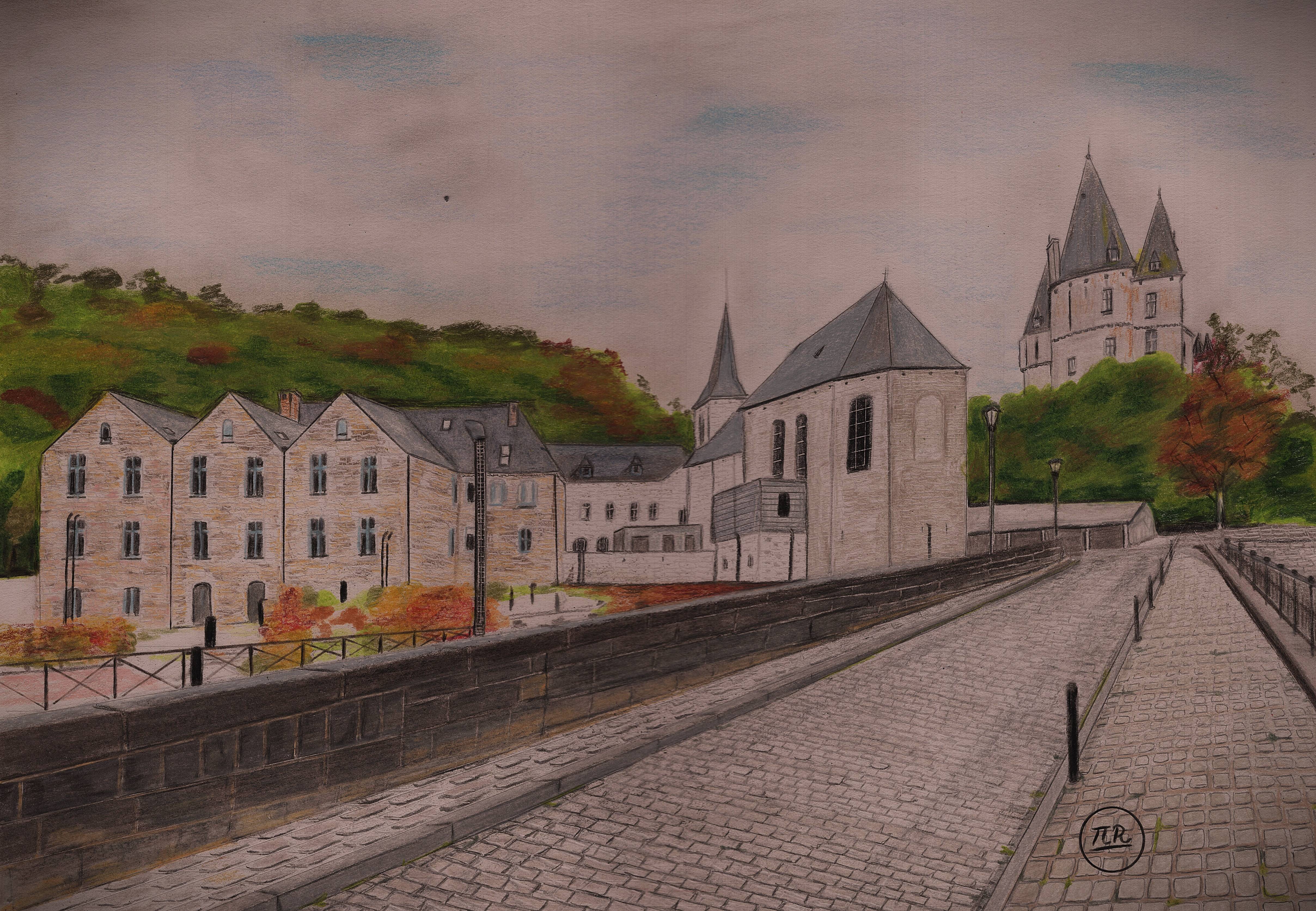 Durbuy aux couleurs automnales.. 