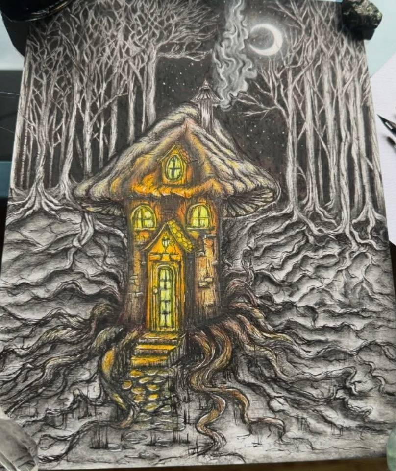 Rêve de champignons. Kathy Lechasseur