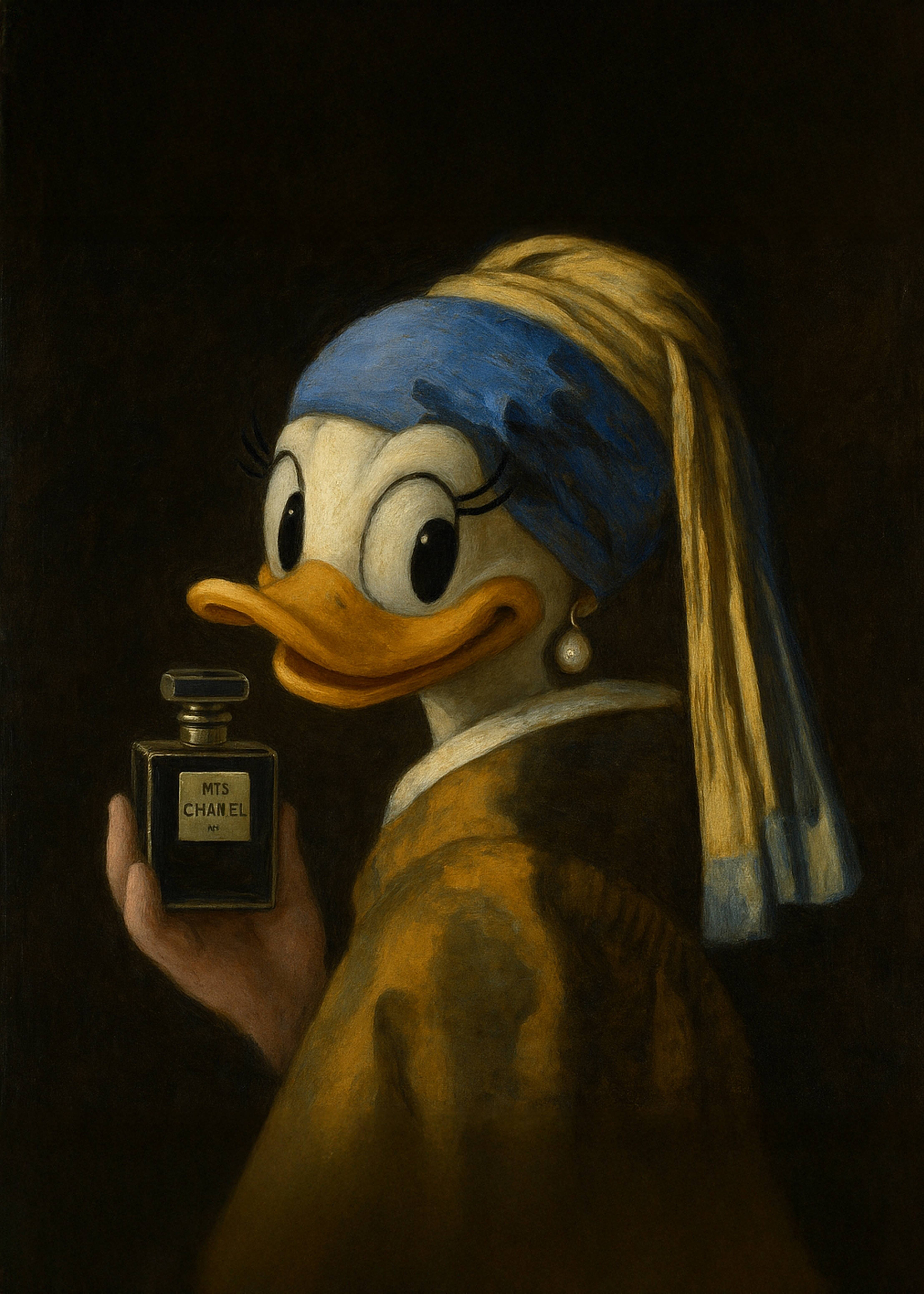 Duck with the Pearl – Vermeer Remix (Parfum Edition). 