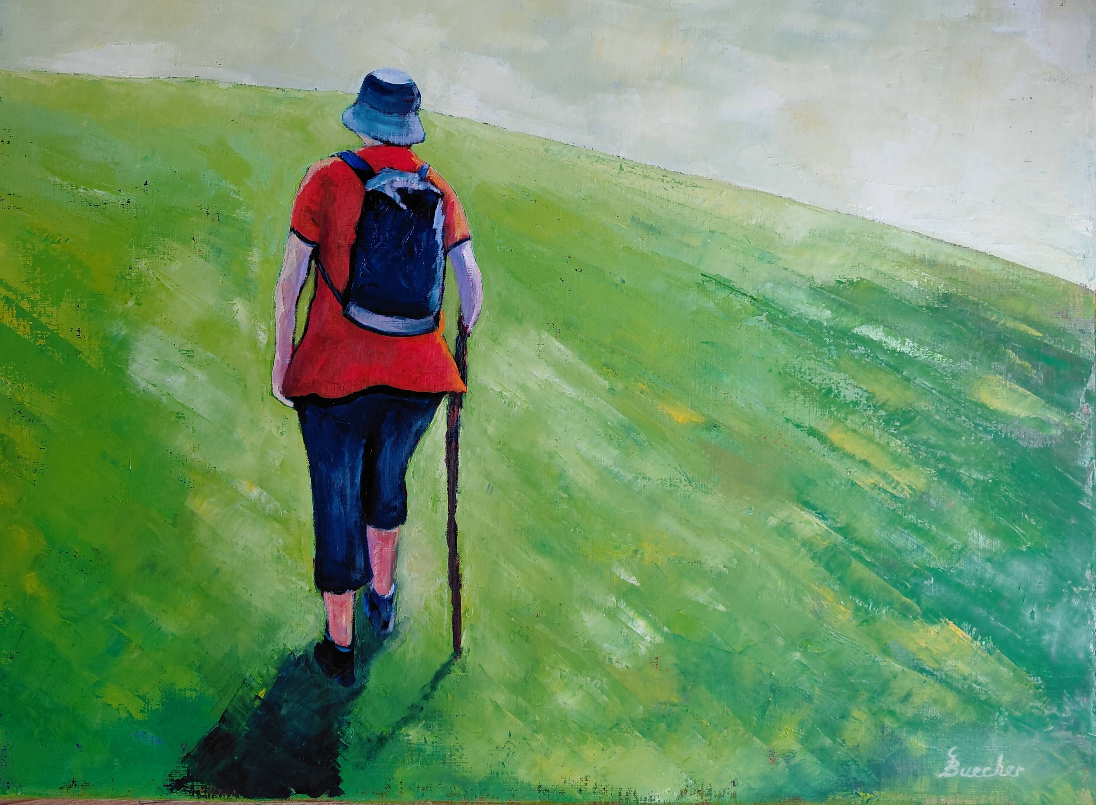 Sur les hauteurs vosgiennes. 