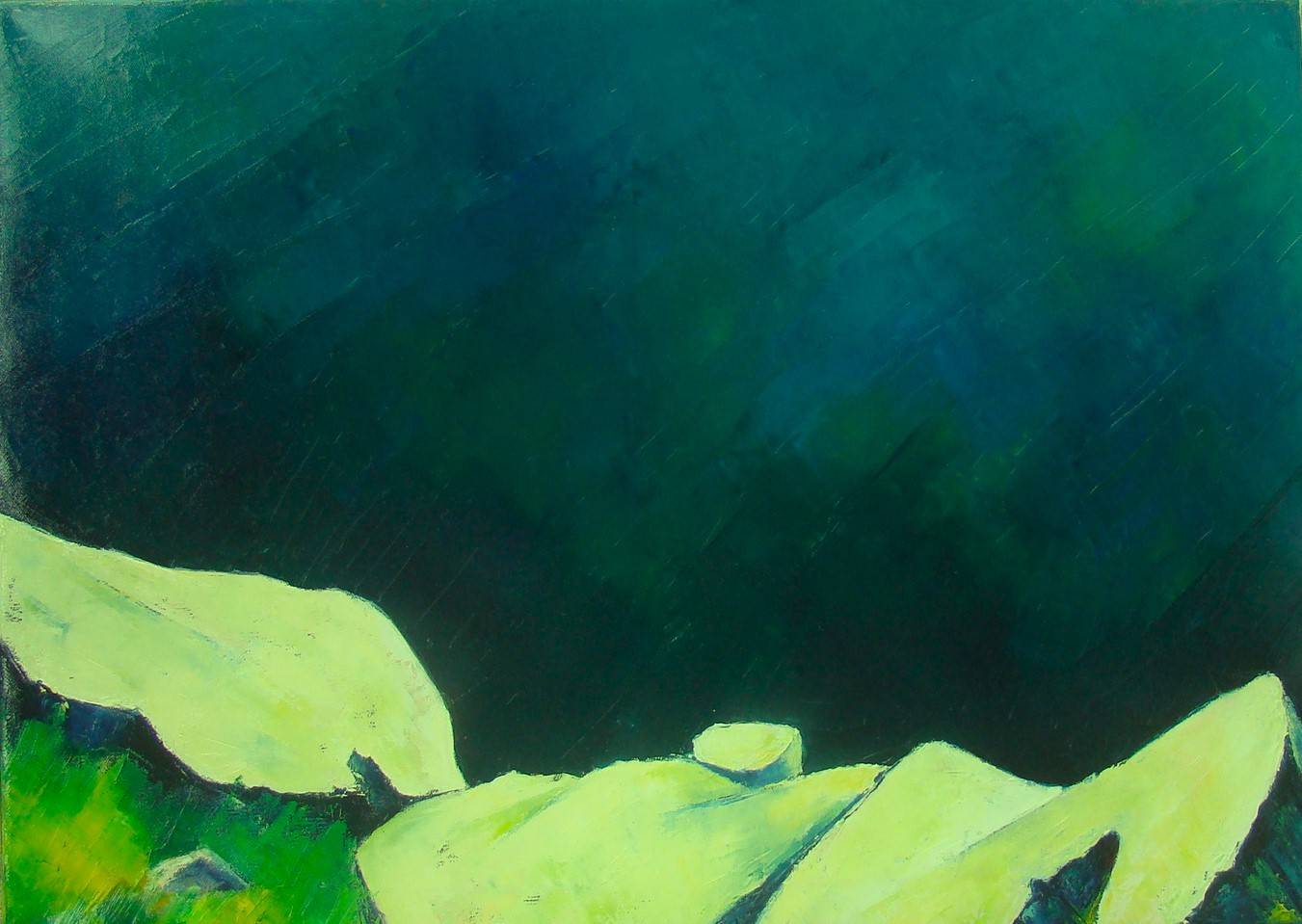 Balcon dans les Vosges. 