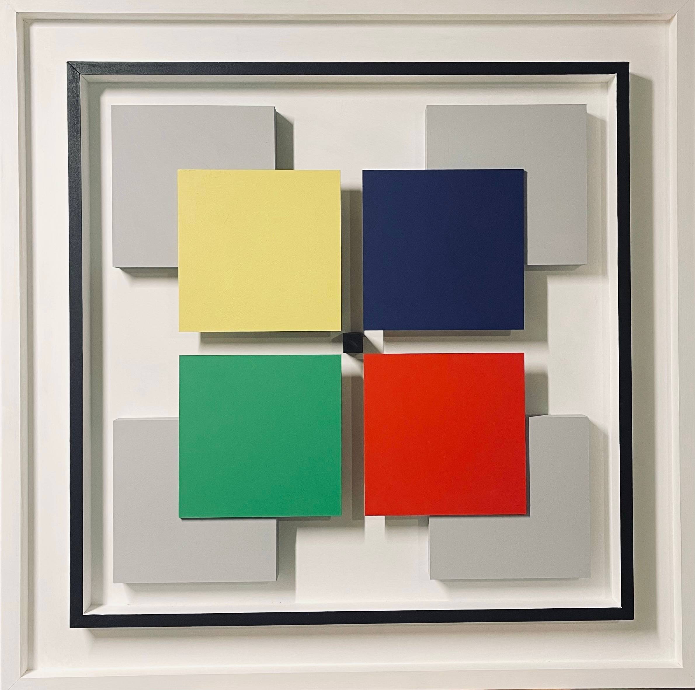 Quadri Relief polychrome. 