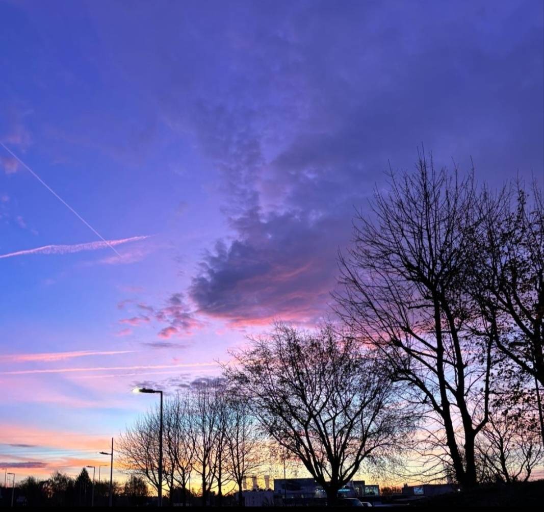 Ciel de Lille, matin du 6 novembre.. 