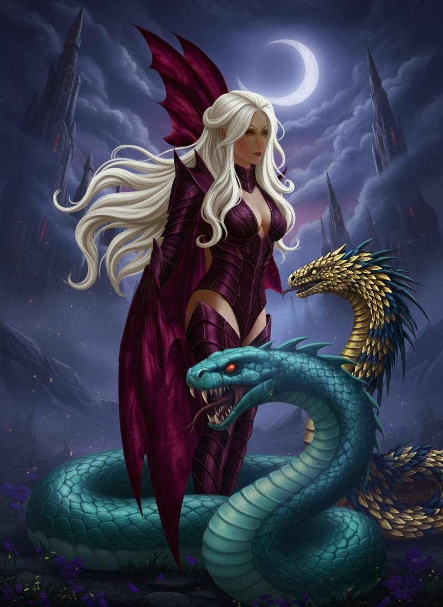 Métamorphe «femme fatale». 