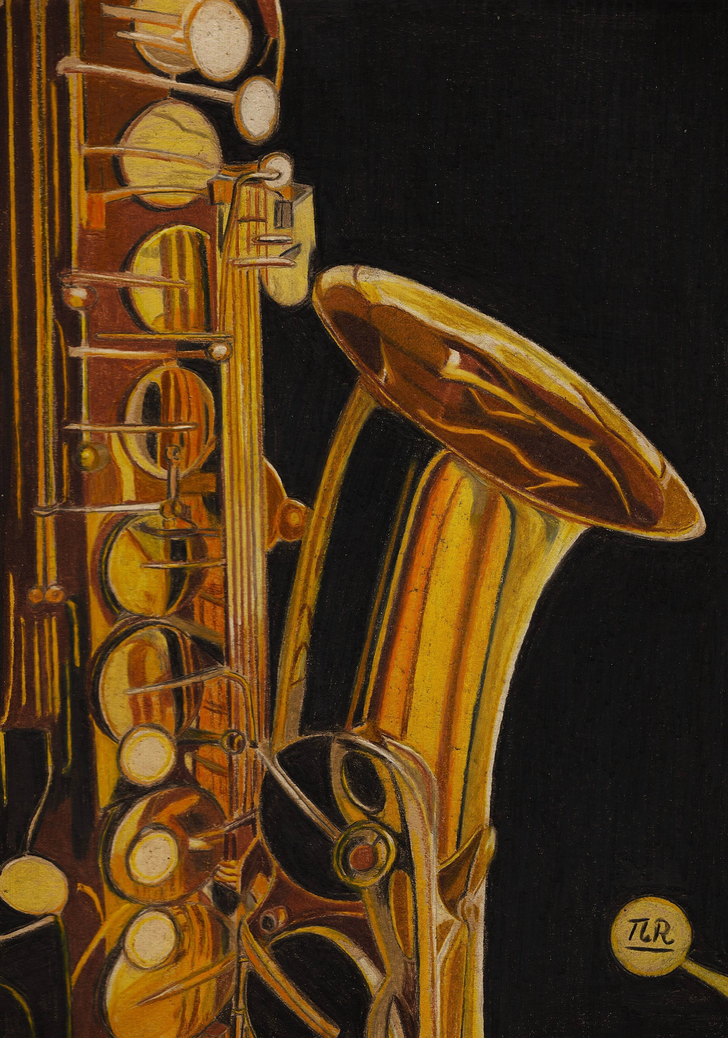 Saxophone dans le noir.. 