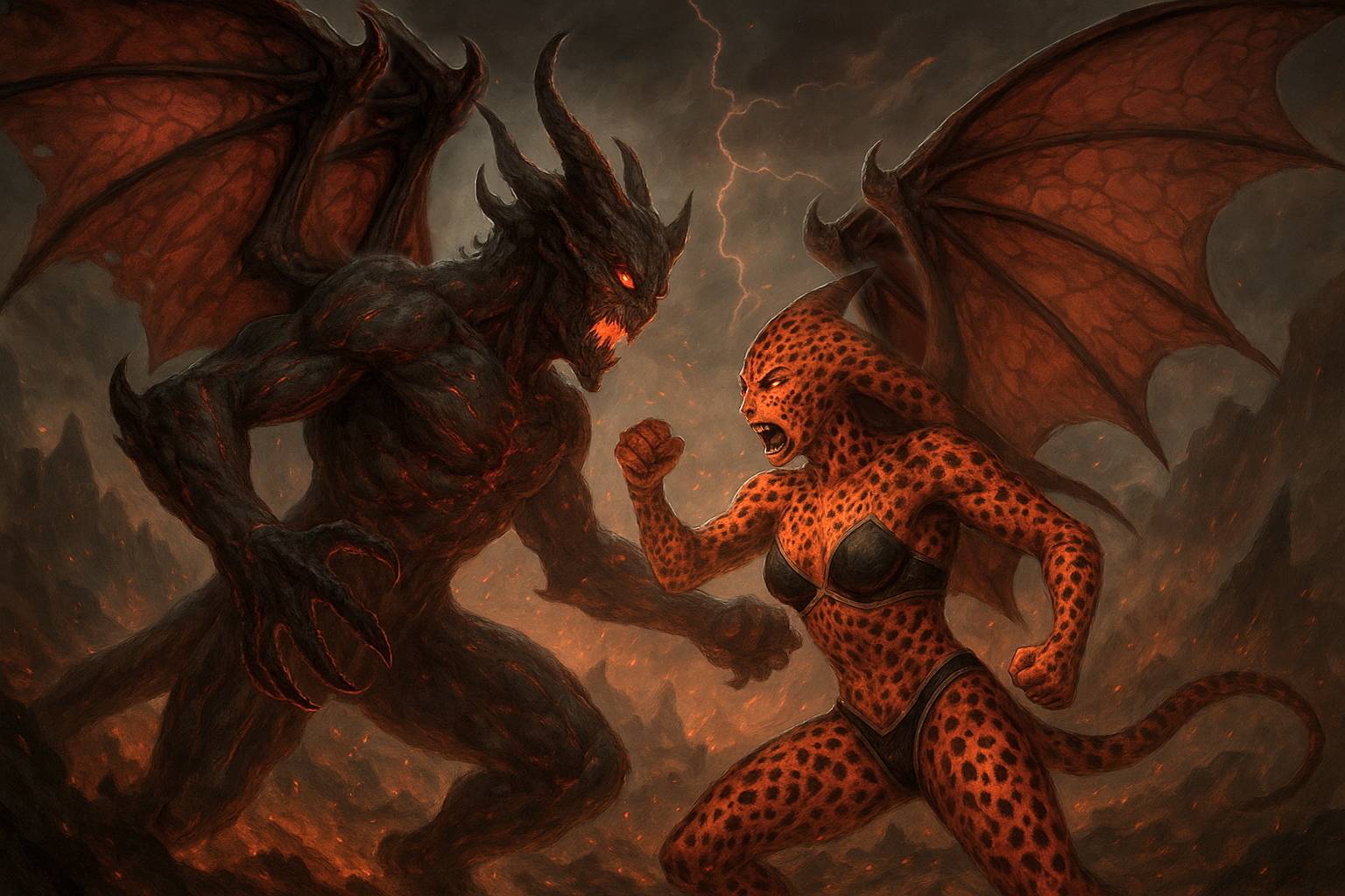 Métamorphe «Le Duel». 