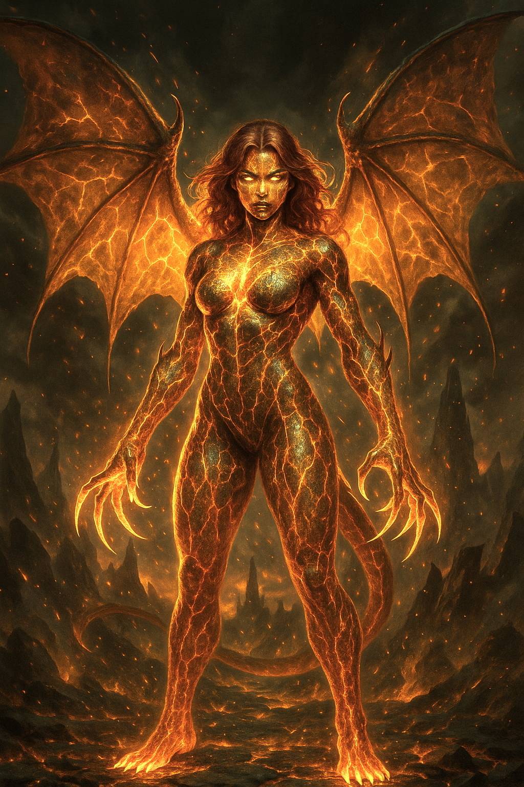 Métamorphe «L'Incandescente Guerrière». 