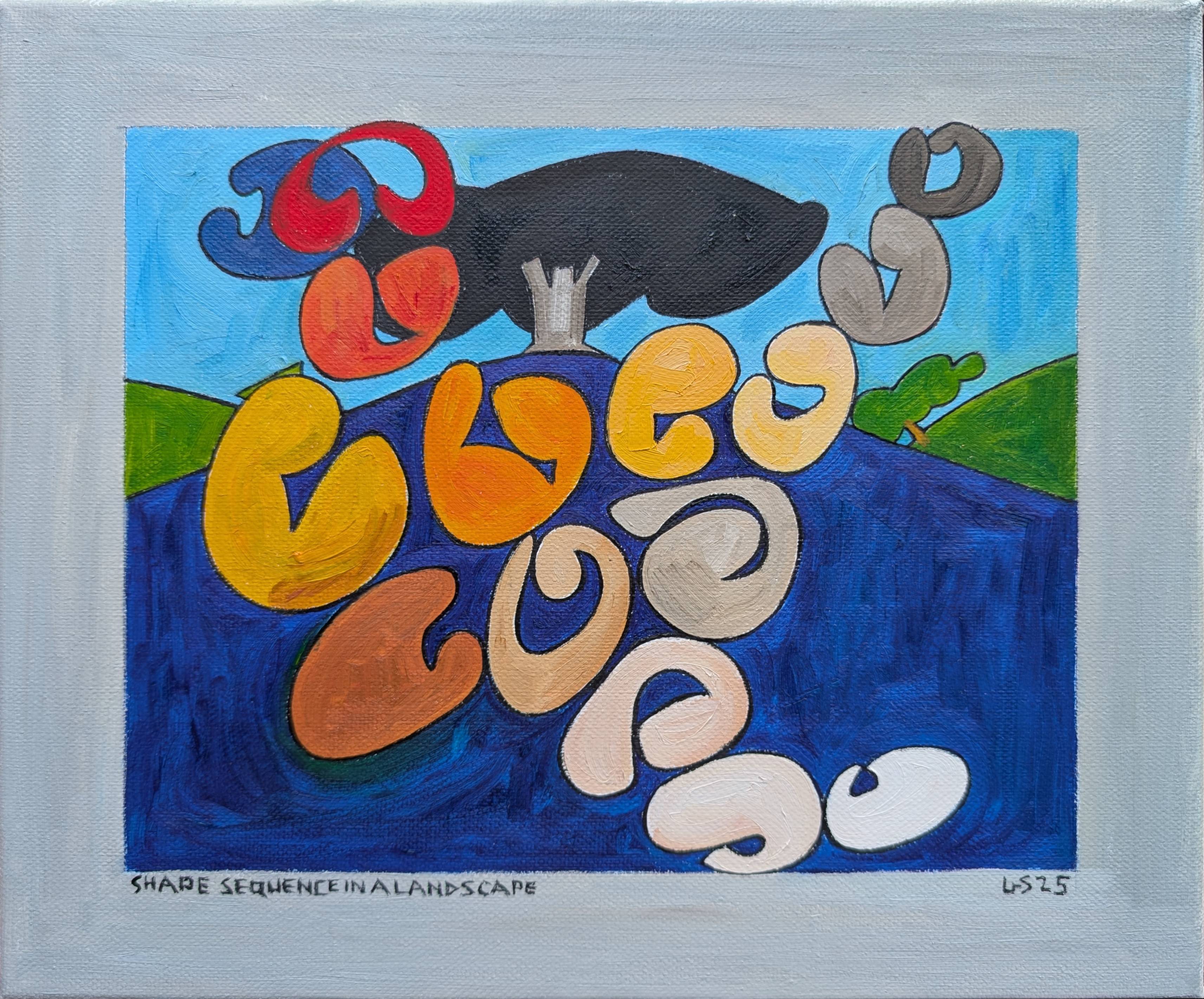 Shape Sequence In a Landscape. 