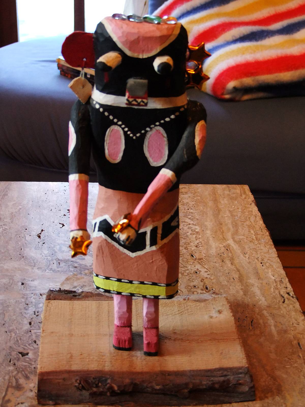 Honan, Hopi. Badger Kachina. Meichelus