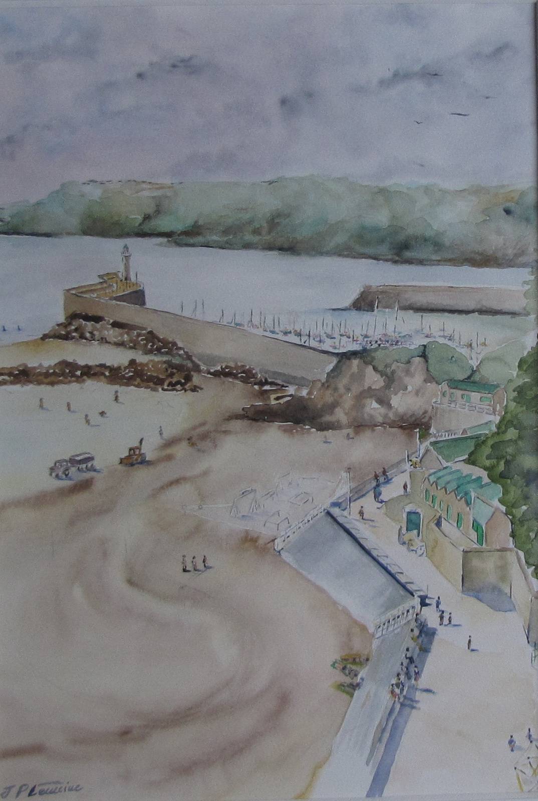 Playa de Binic. Jean-Pierre Lemoine
