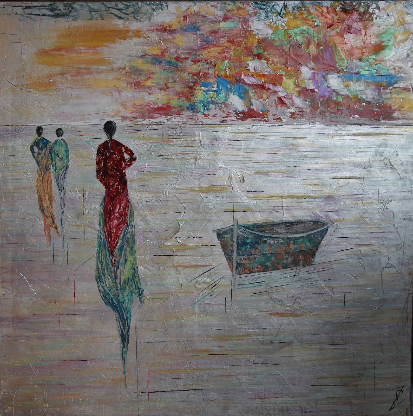 Presence…. Anne Sophie Vieren Anne Sophie Artiste Peintre Nantes