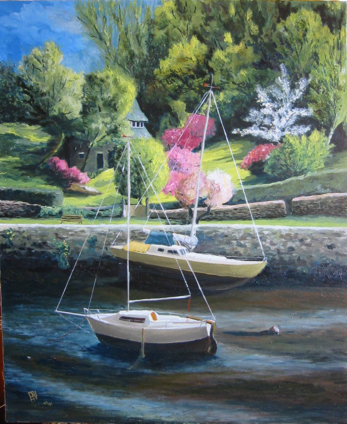 Stop at Pont-Aven. Philippe Negre Philippe Negre