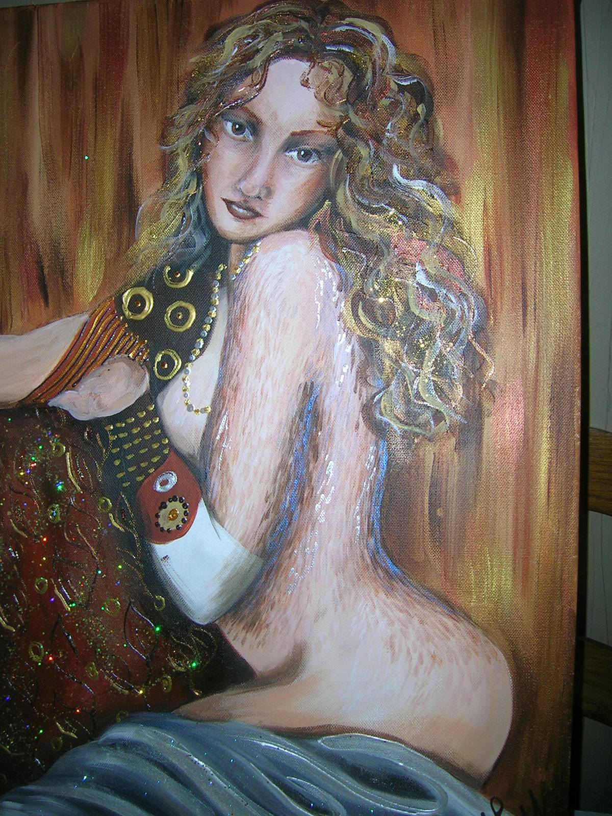 Fire and wife. 