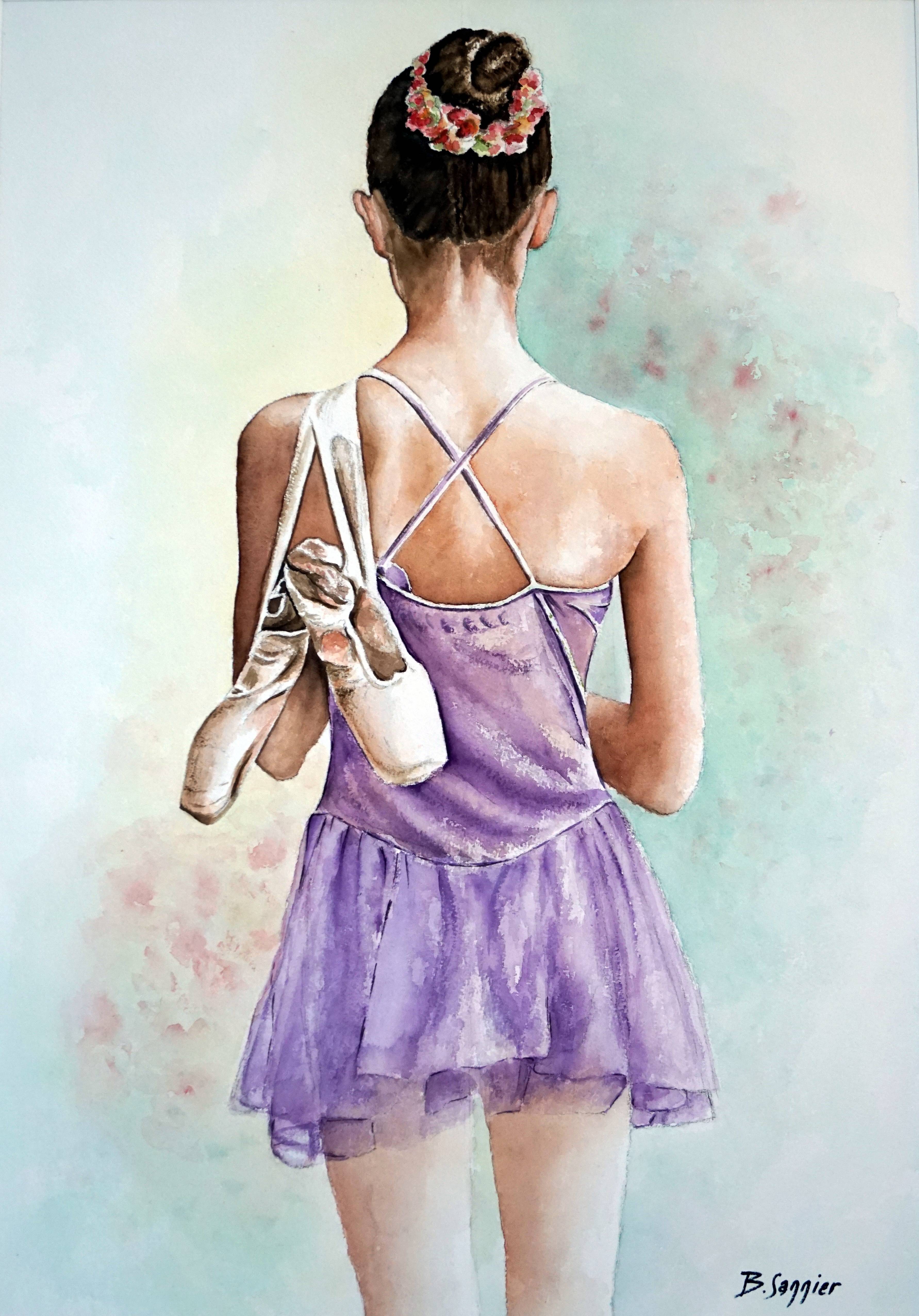 The little ballerina.. B. Sannier Bernard Sannier