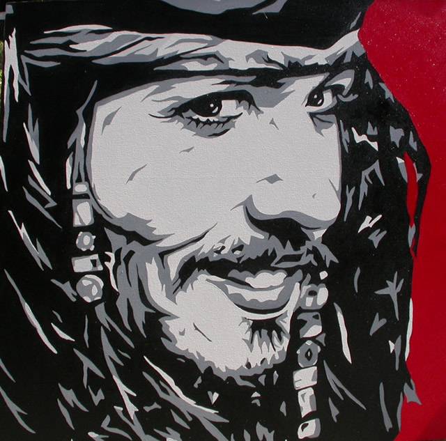 Pirates of the Caribbean: Johnny Depp. 