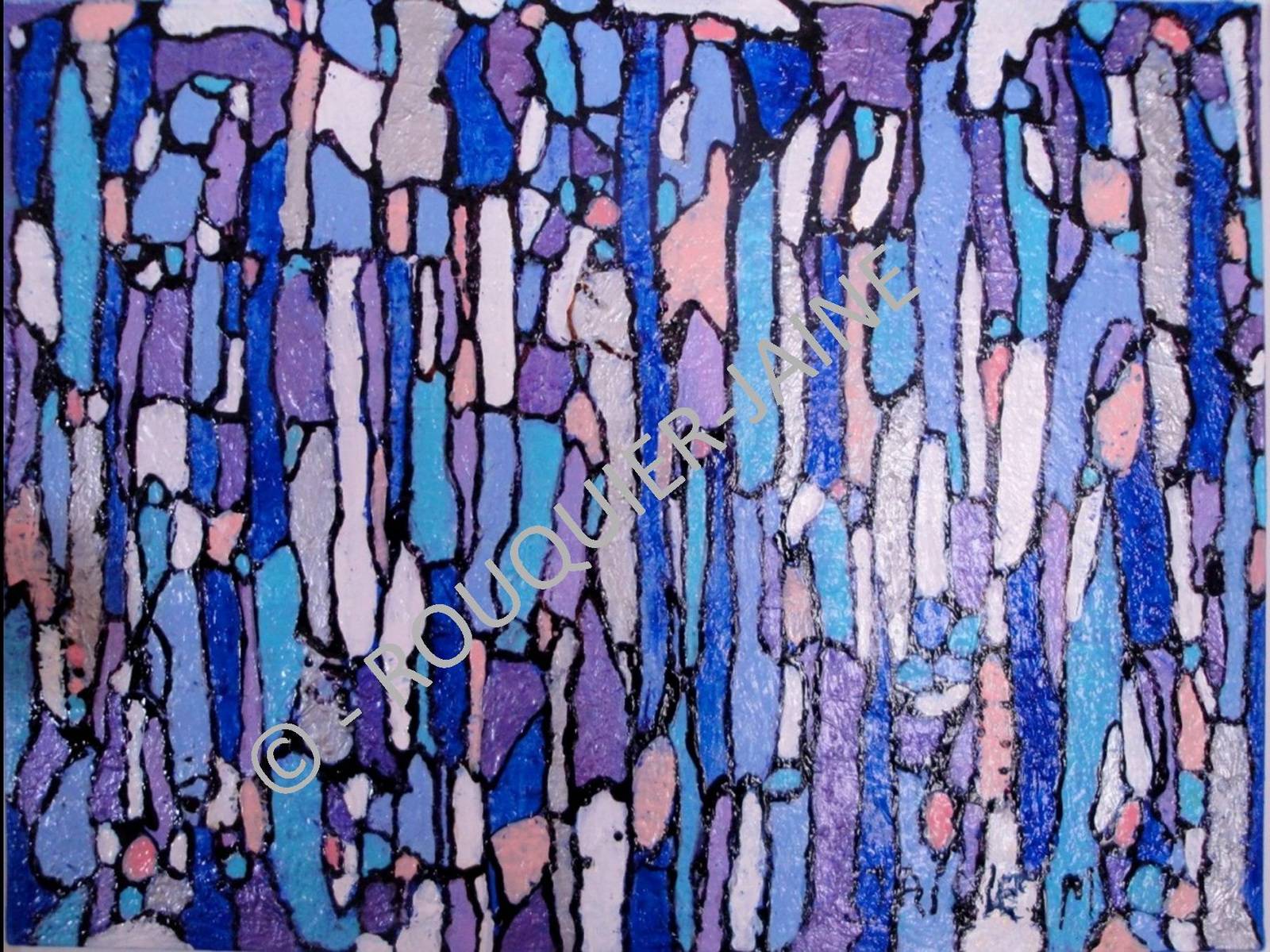 Abstraction hivernale. Monique Rouquier (Jaine M) Monique Rouquier-Jaine