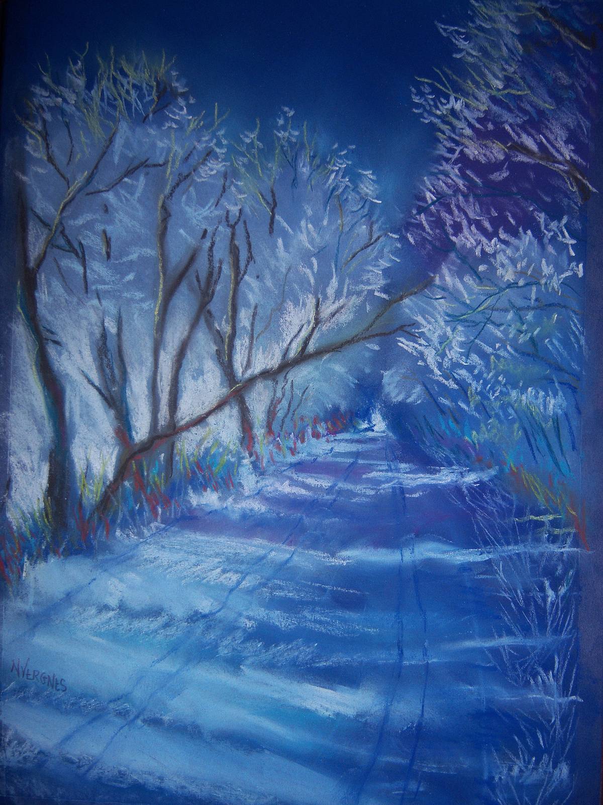 Snowstorm in the morning.. 