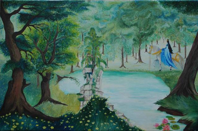 Princess in the Forest. 