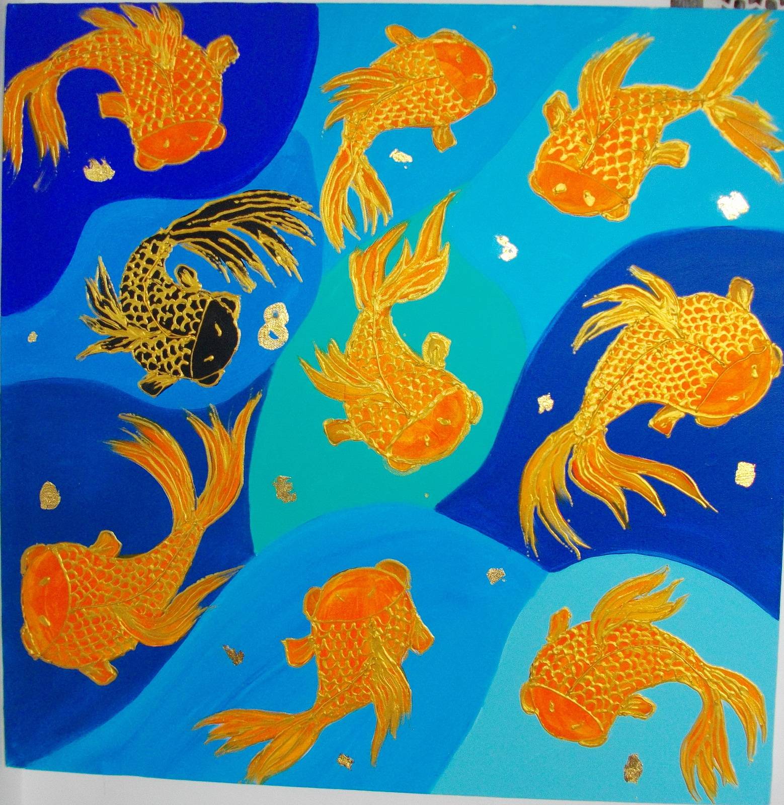 Gold Fish magic. Elle Sk Elle Sk