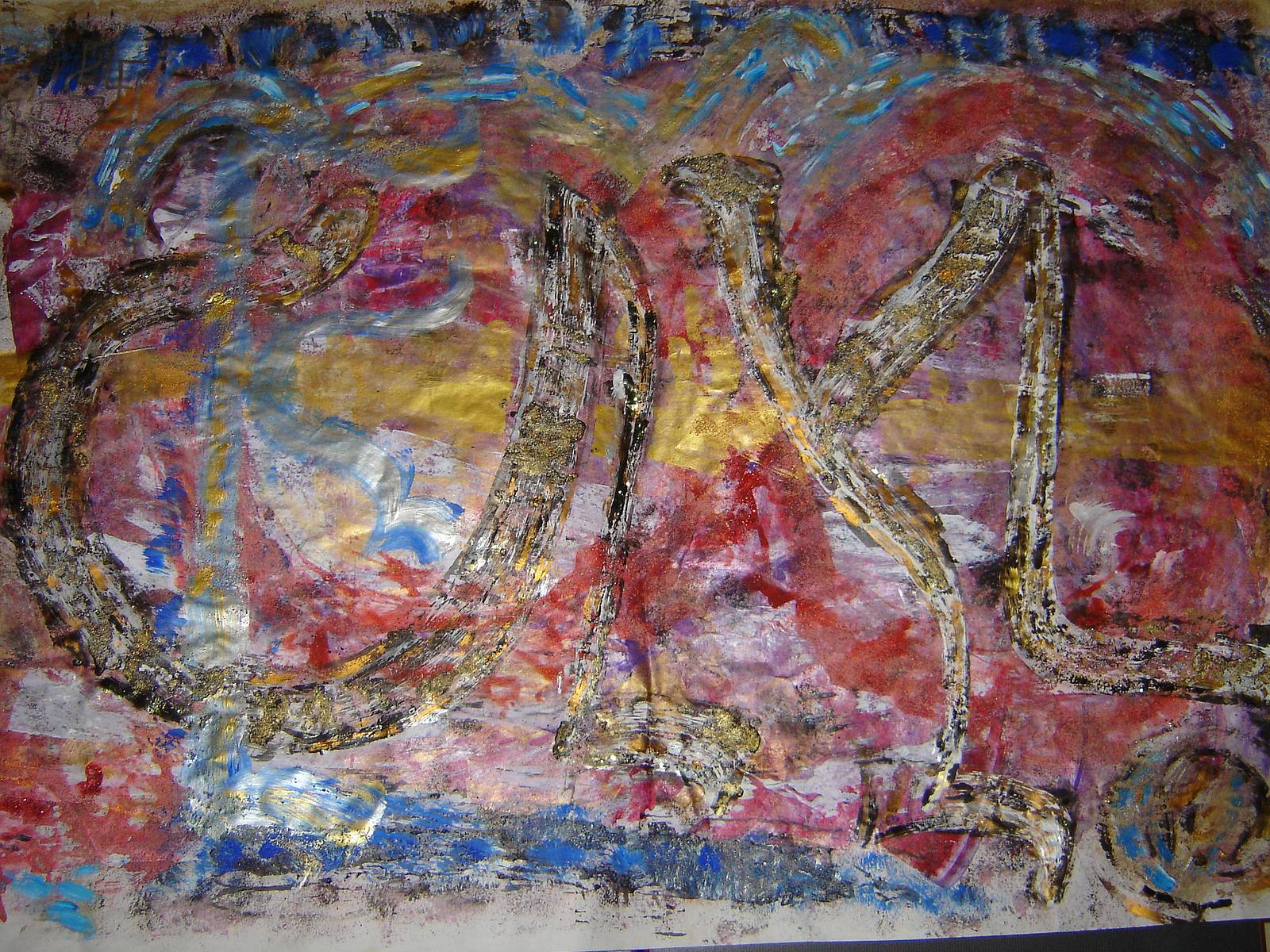 Gimmel, a symbol of movement and change. Anelf