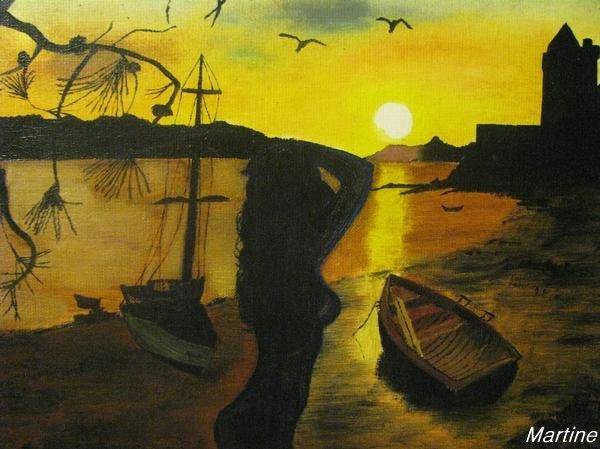 Promise of a hot night.  Martine Du 59